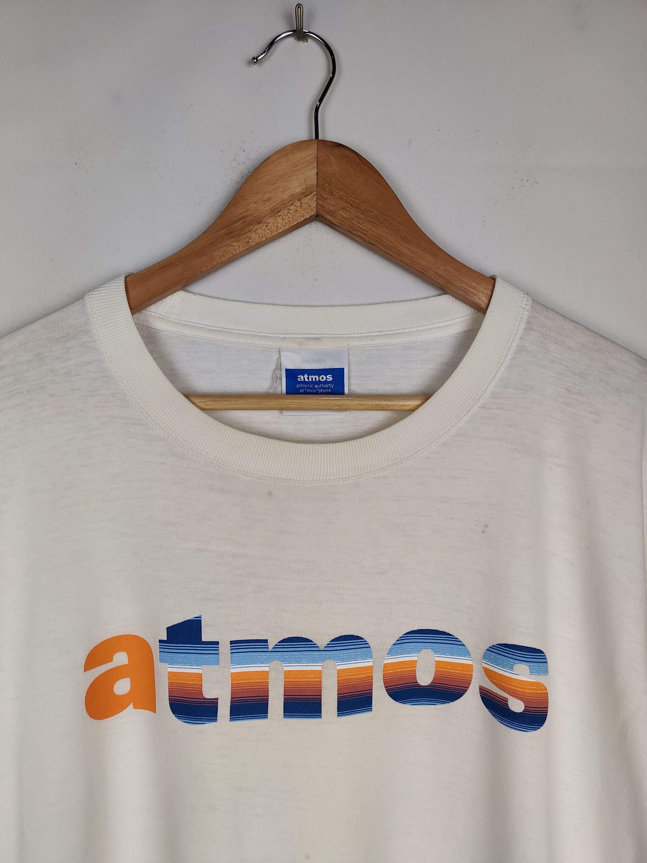 Japanese Brand × atmos Atmos Spellout Shirt Size US L / EU 52-54 / 3 - 2 Thumbnail