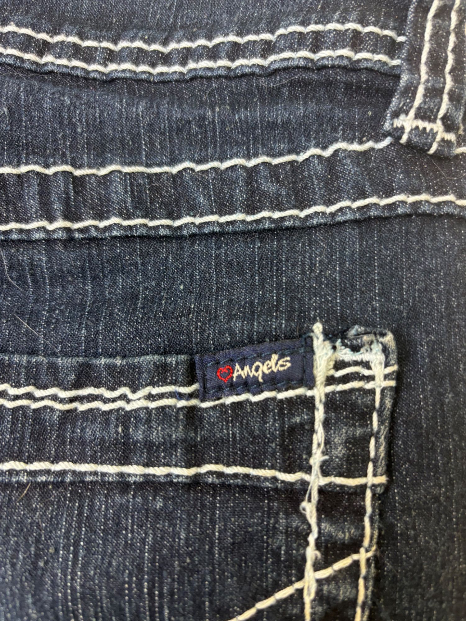 Other 30" Y2k Angels Denim Shorts Size 30" / US 8 / IT 44 - 3 Thumbnail