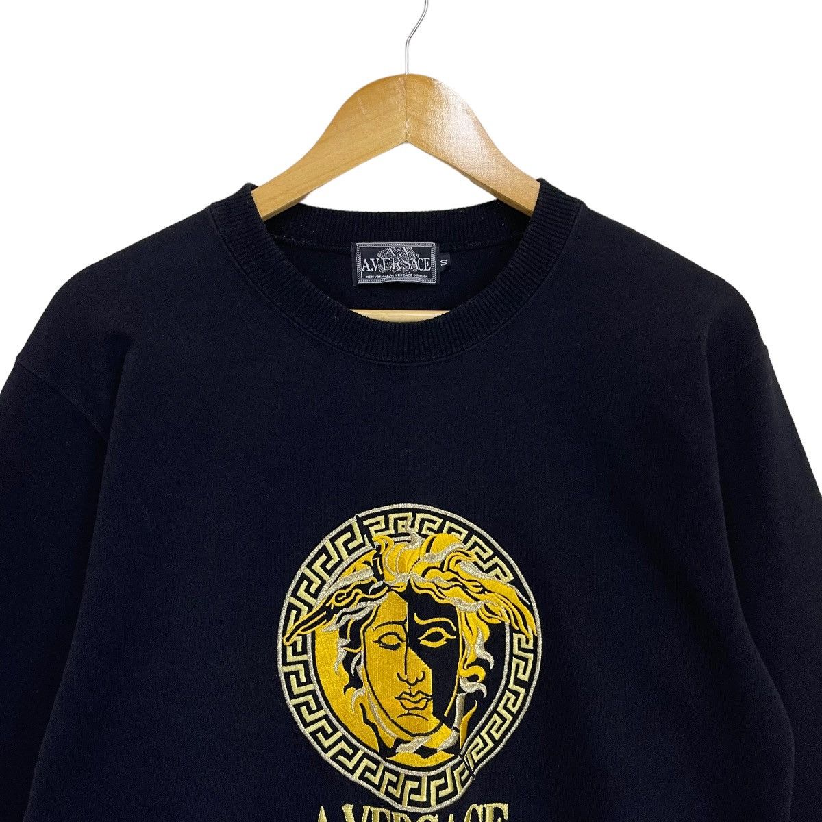 Designer × Japanese Brand A VERSACE MEDUSO LOGO CREWNECK SWEATSHIRT Size US M / EU 48-50 / 2 - 4 Thumbnail