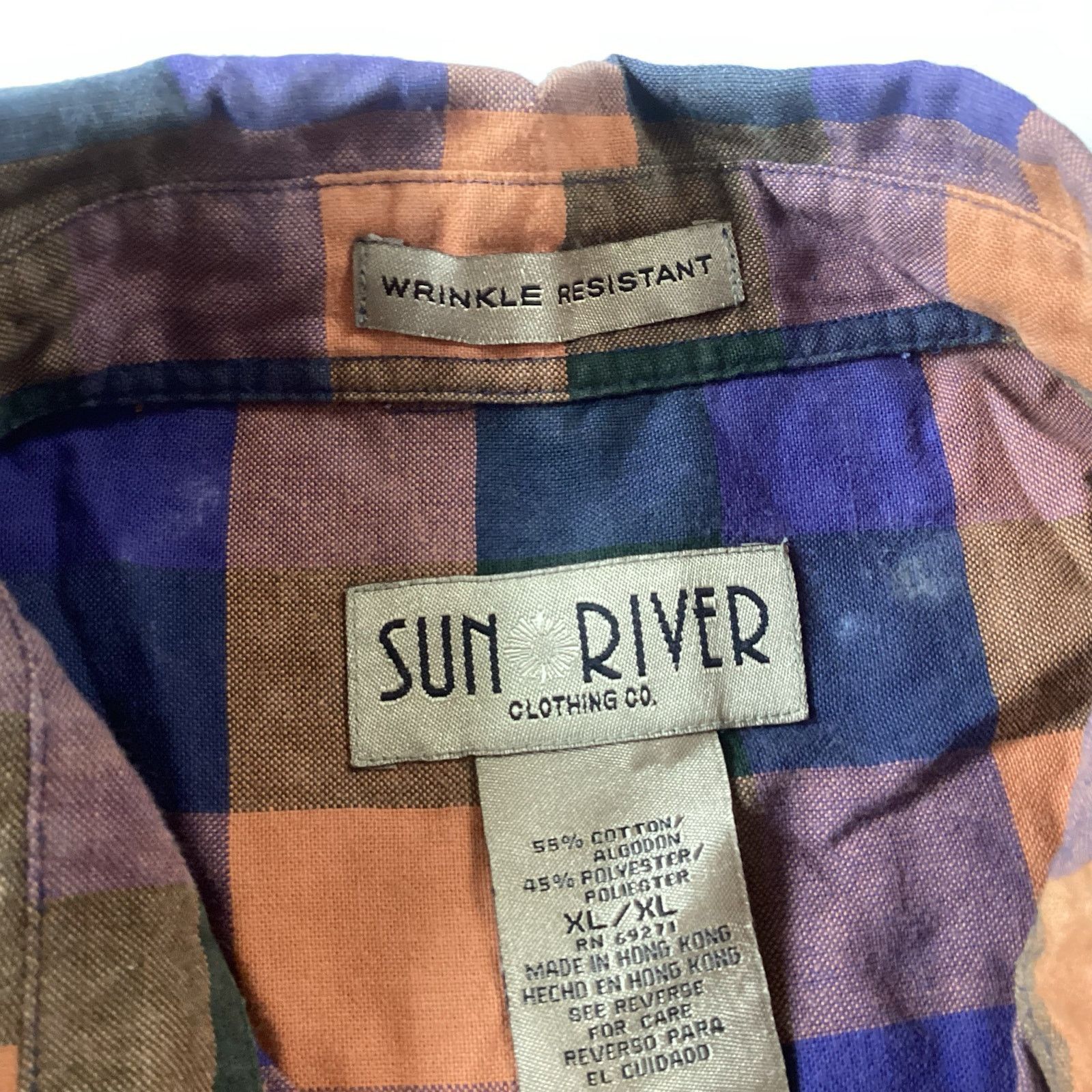 Other Sun River Plaid Shirt Size US XL / EU 56 / 4 - 3 Thumbnail