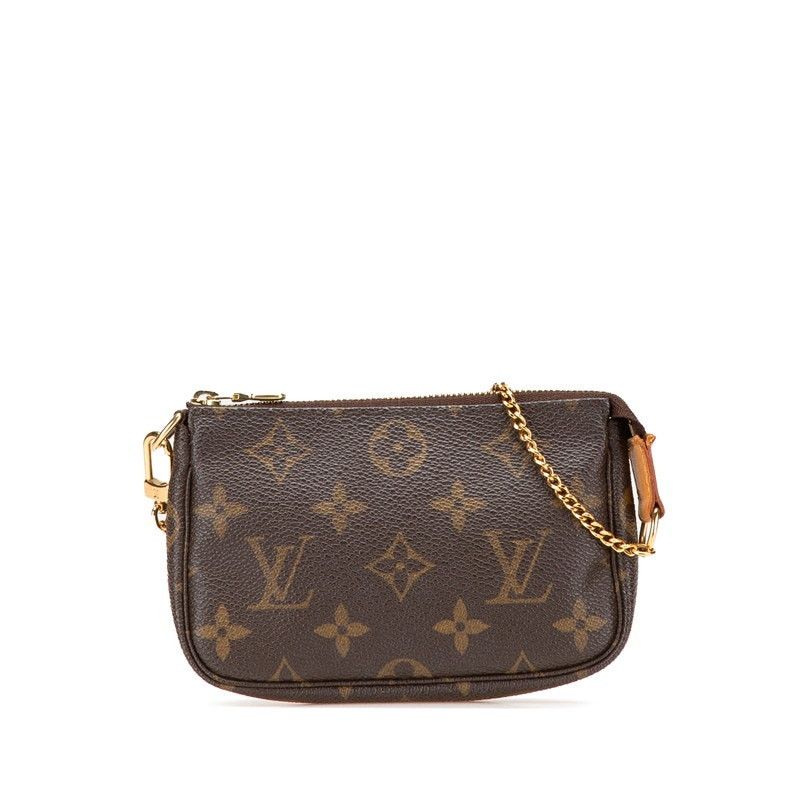 Louis Vuitton Louis Vuitton Monogram Accessoire Chain Pouch M58009 Size ONE SIZE - 1 Thumbnail