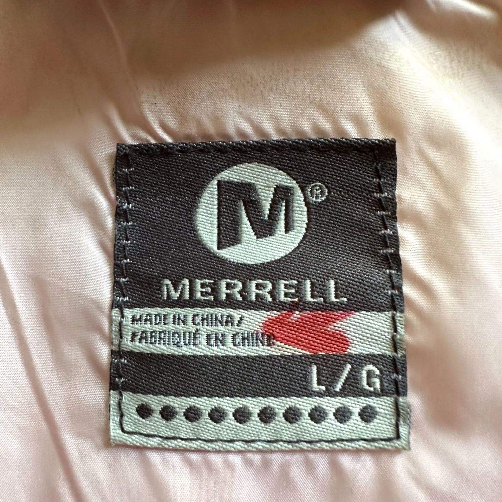 Merrell Merrell Jacket Womens Large Full Zip Nylon Mock Neck Pockets Brown Size L / US 10 / IT 46 - 4 Thumbnail