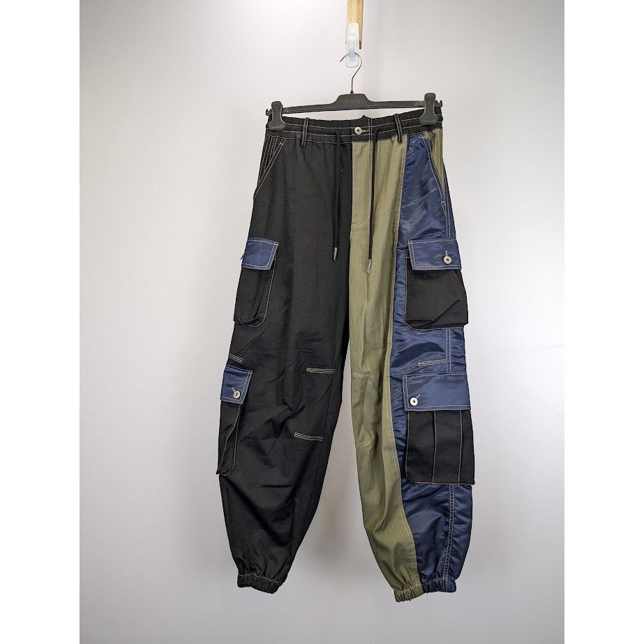 Feng Chen Wang o1rshd1 Cargo Pant in Multicolor Size US 32 / EU 48 - 2 Thumbnail