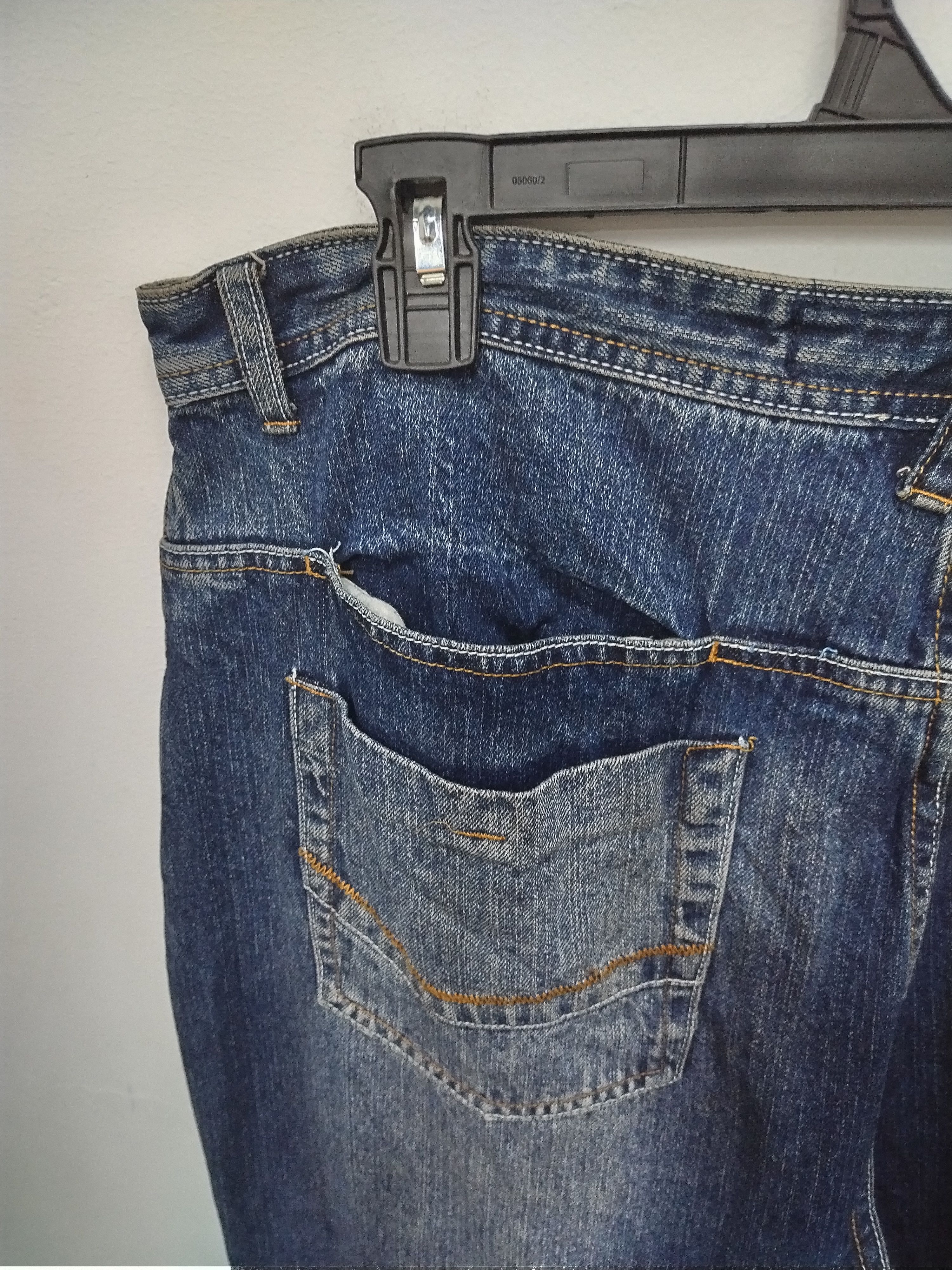 Brooklyn Clothing Bklyn jeans Baggy nice design straight cut loose Size US 38 / EU 54 - 11 Thumbnail