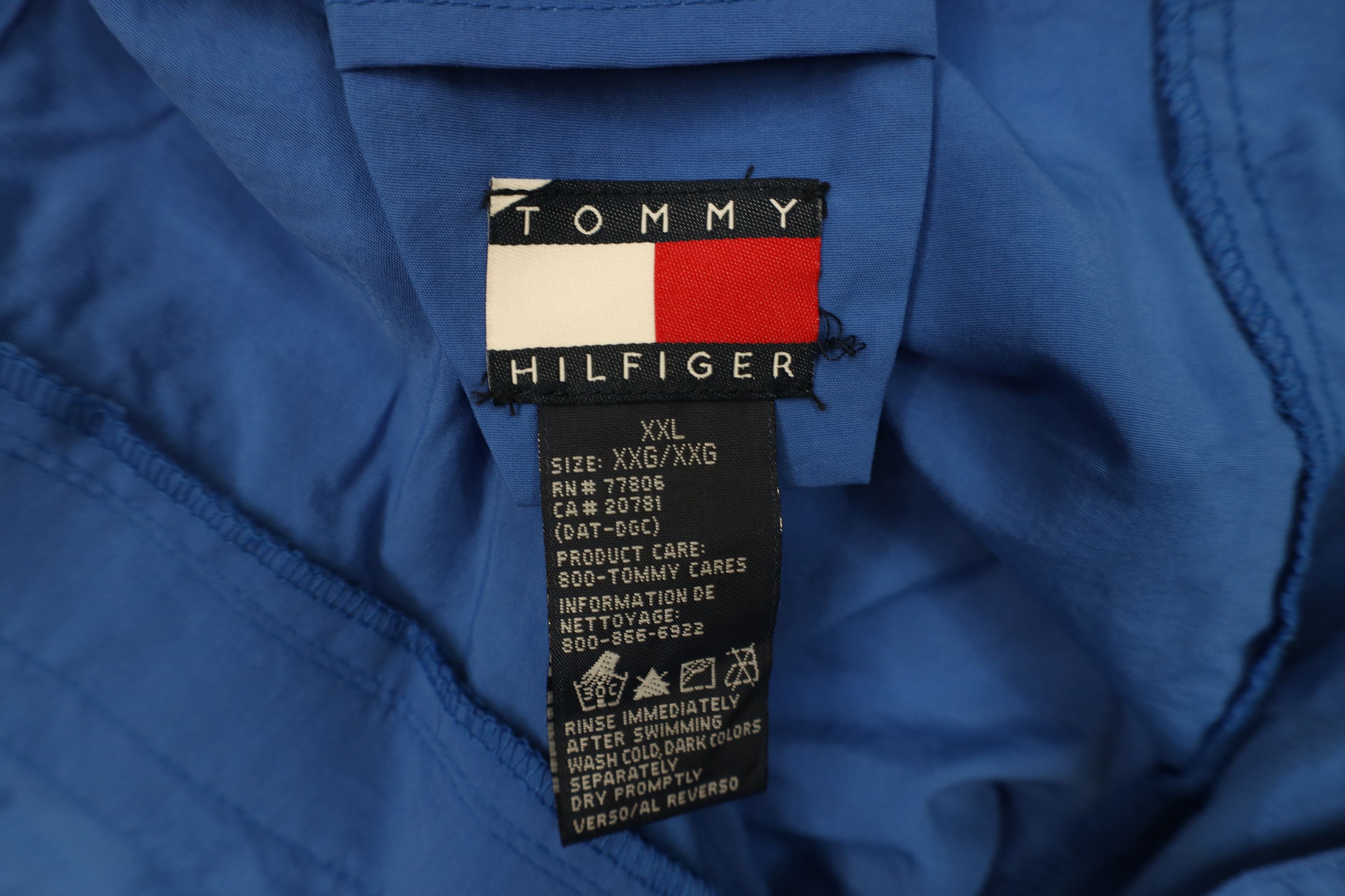 Tommy Hilfiger Vintage Y2K 2002 Tommy Hilfiger Flower Board Shorts Blue Size US 38 / EU 54 - 8 Thumbnail