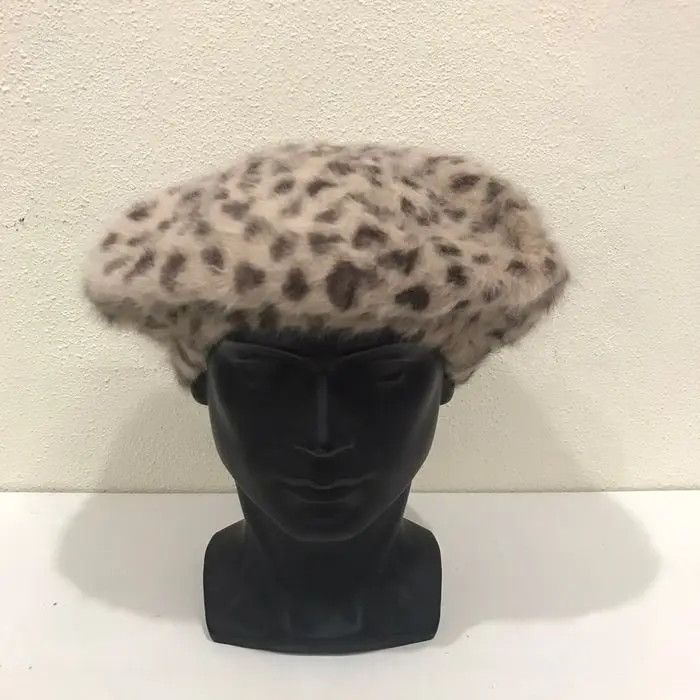 Japanese Brand × Vintage Japanese Brand Leopard Beanie Hat Size ONE SIZE - 3 Thumbnail