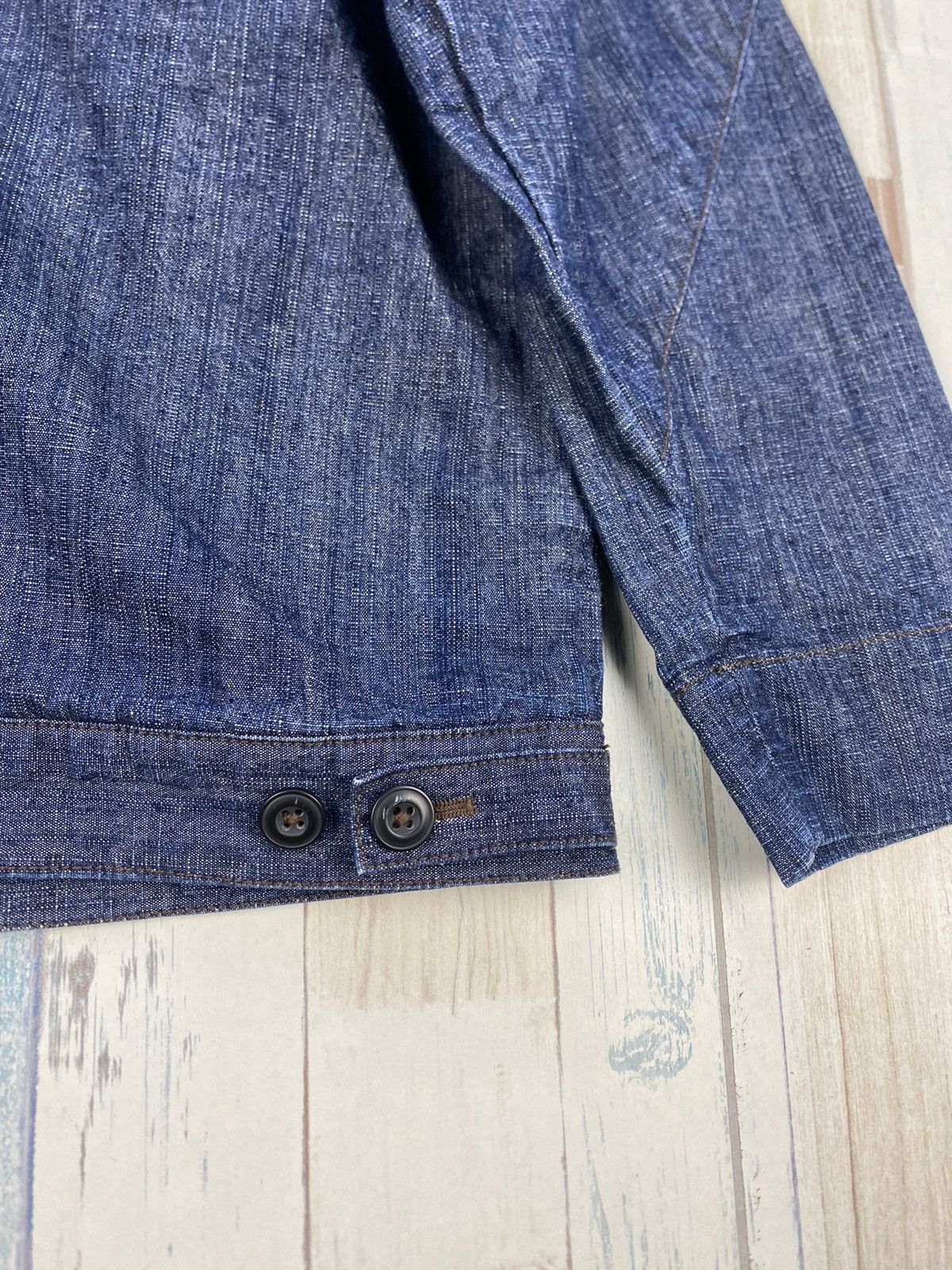 Yohji Yamamoto Vintage Sacny Y’saccs Yohji Yamamoto Denim Jacket Size US M / EU 48-50 / 2 - 9 Thumbnail