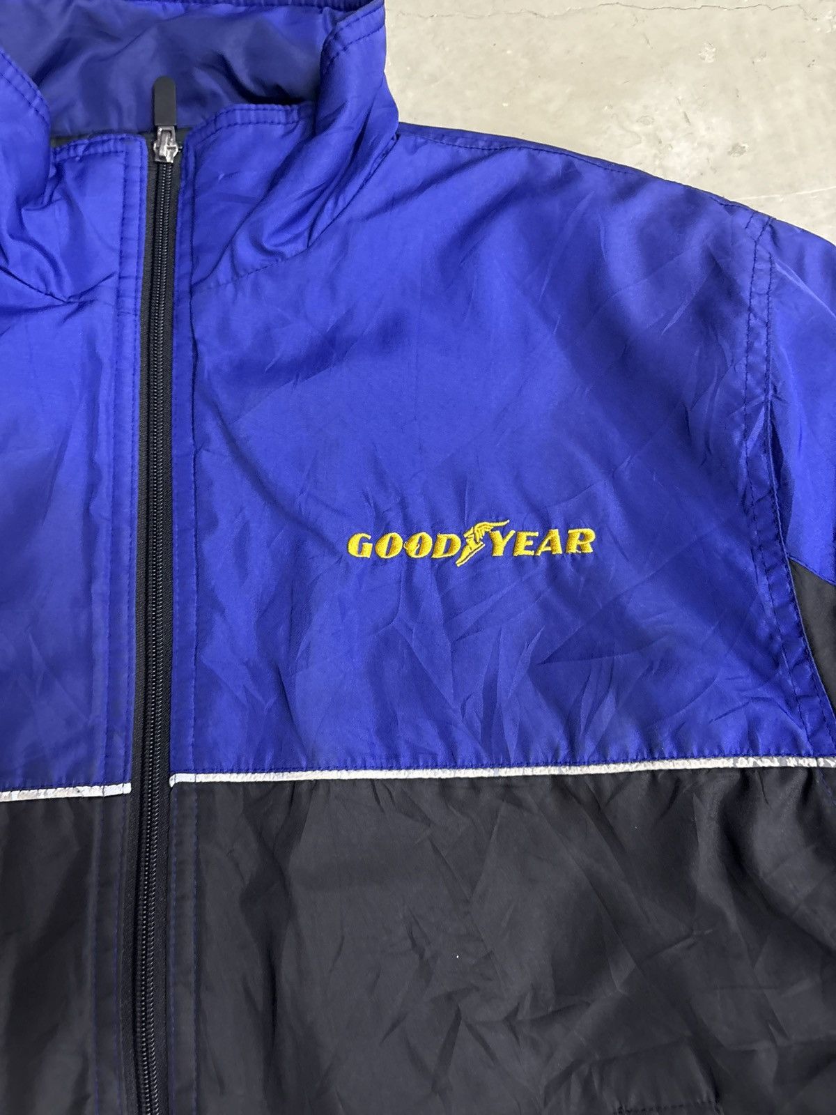 Vintage vintage 1990s Goodyear Ice Nava 7 embroidered zipper jacket Size US L / EU 52-54 / 3 - 6 Thumbnail