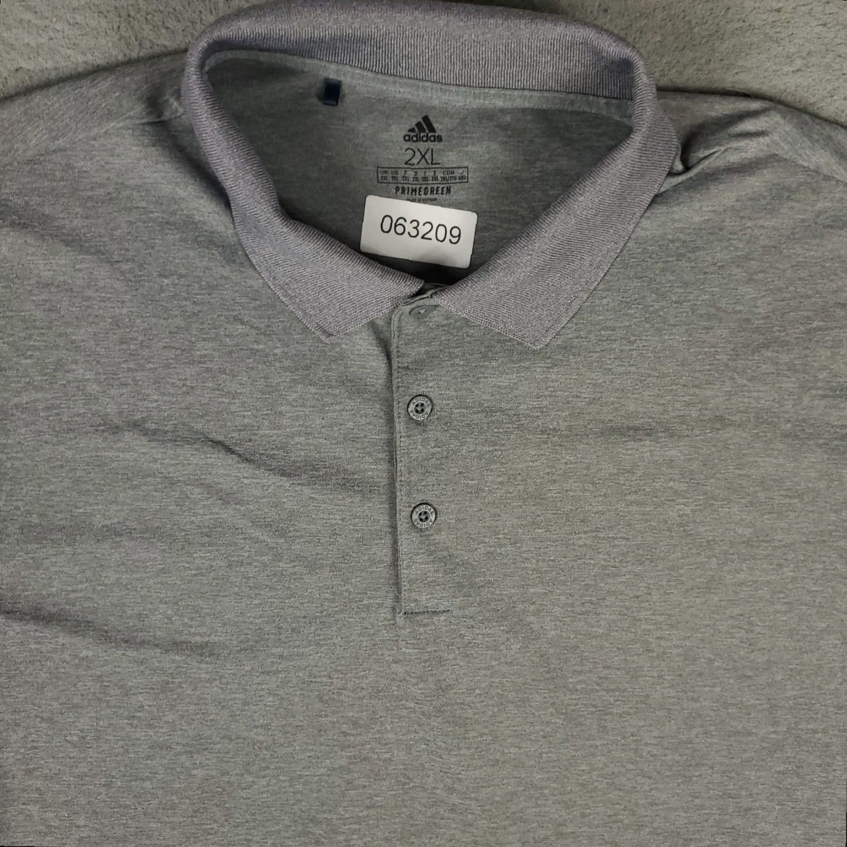 Adidas Adidas Polo Shirt Mens Size 2XL Gray Golf Casual Short Sleeve Polo Shirt Adidas Mens 2XL Gray Colorful Modern Classic Preppy American Sports Size US XXL / EU 58 / 5 - 2 Thumbnail