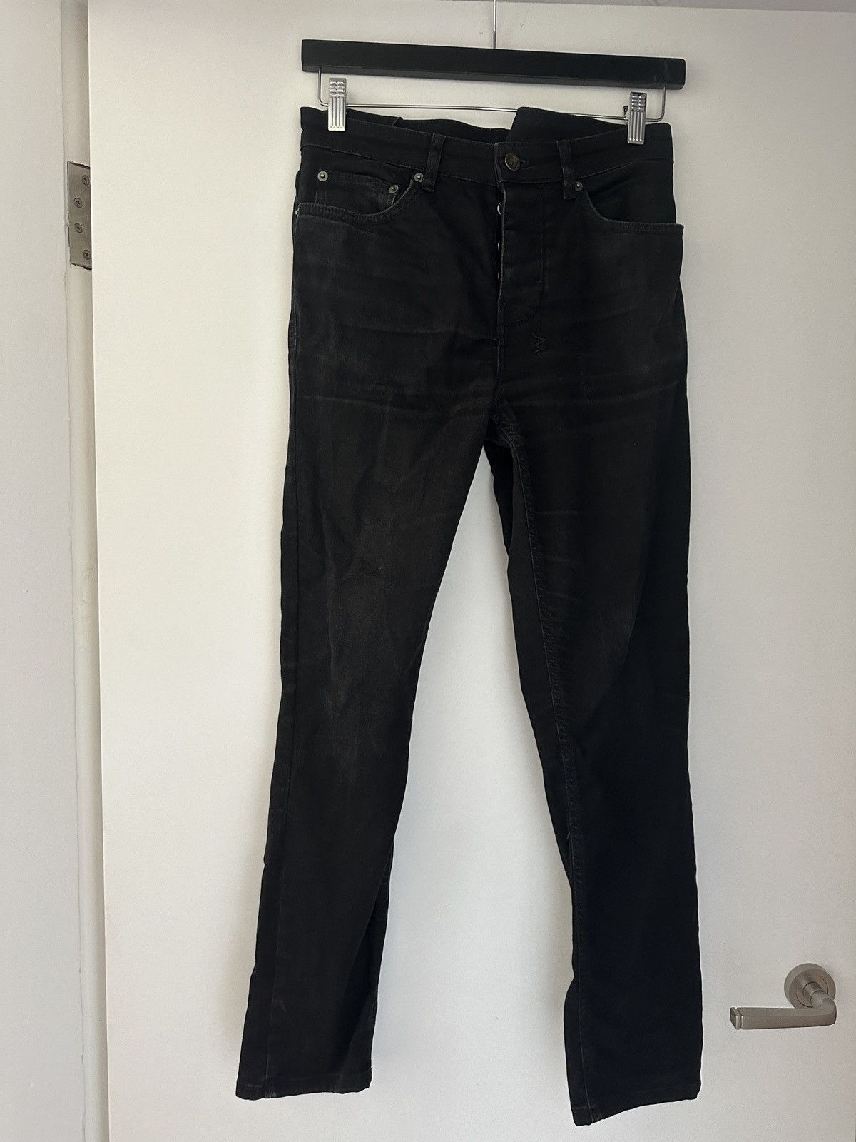 Ksubi Ksubi Black Chitch Laid Black Jeans size 31 Size US 31 - 4 Thumbnail