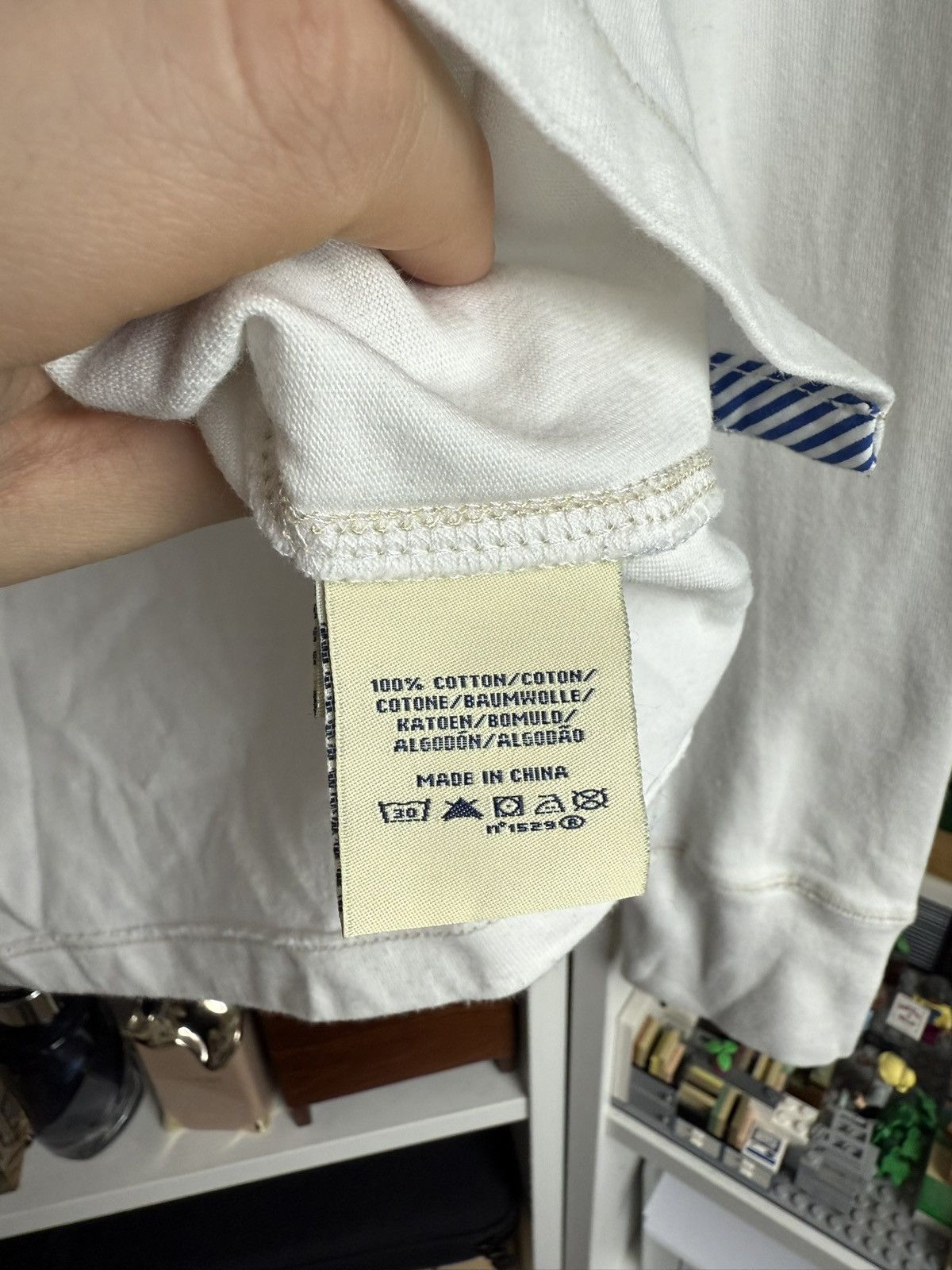 Polo Ralph Lauren × Ralph Lauren VIntage y2k Ralph Lauren Chief keef style rugby polo M drill Size US M / EU 48-50 / 2 - 7 Thumbnail