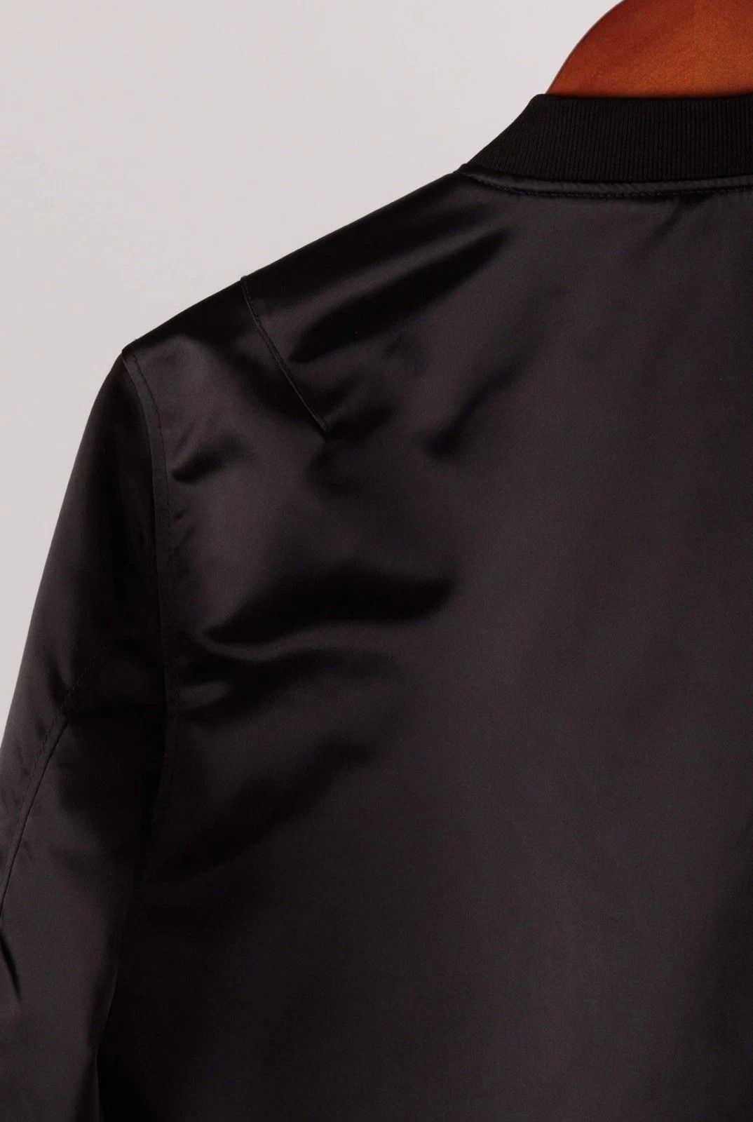 Acne Studios Acne Studios SS17 ‘Selo Light’ Nylon Bomber Jacket Black Size US S / EU 44-46 / 1 - 3 Thumbnail