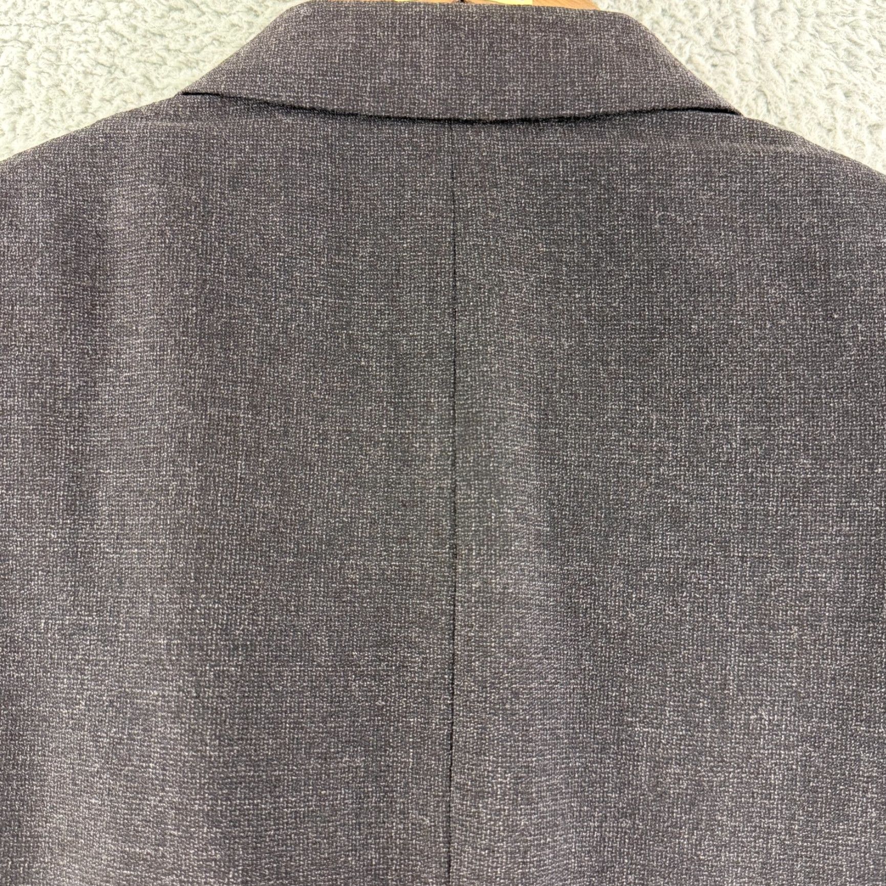 Brooks Brothers Brooks Brothers Blazer Jacket Mens 44R Gray Wool Nylon Made in Italy Size 44R - 7 Thumbnail