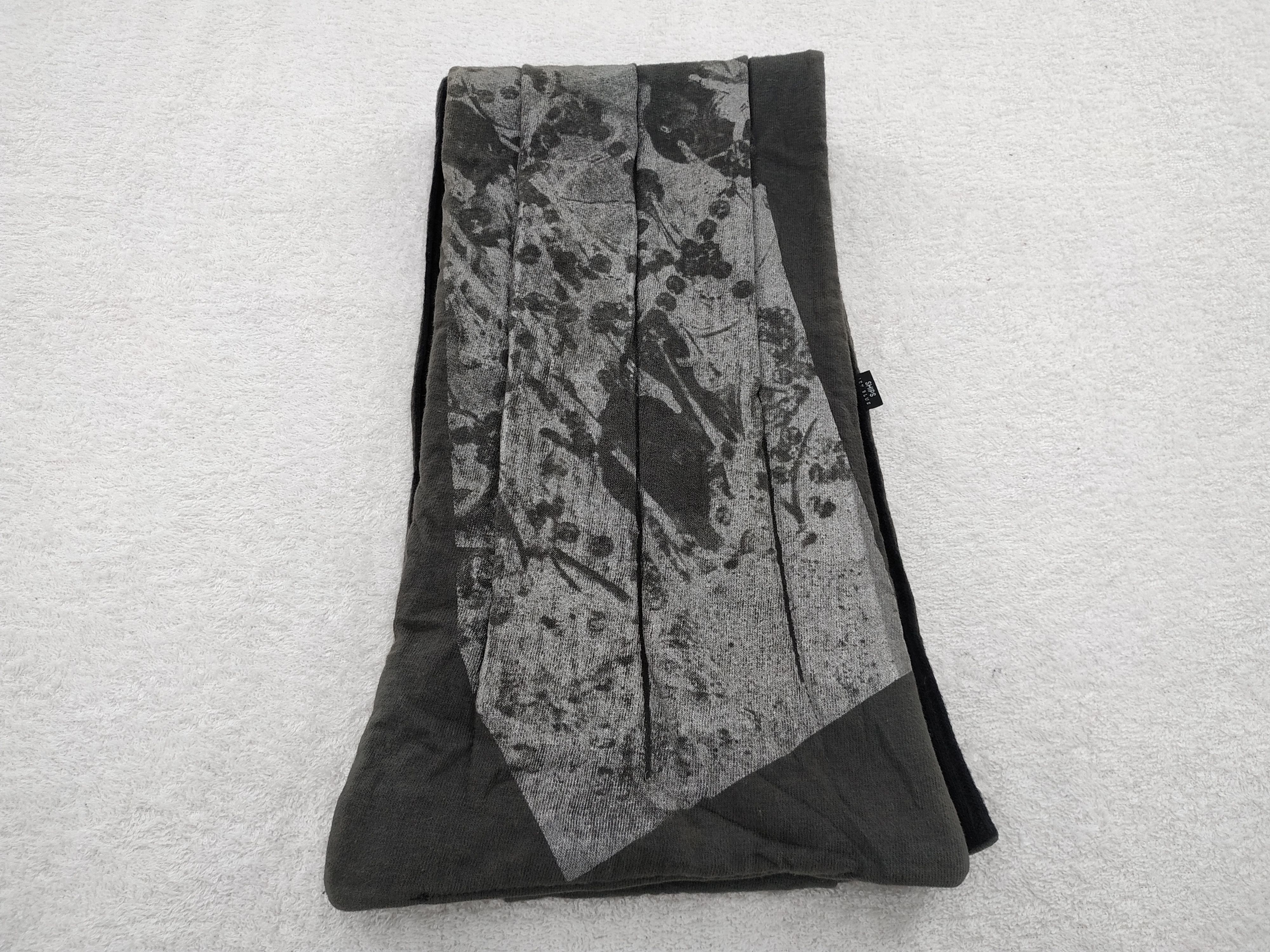 Ships Jet Blue Vintage Ships Jet Blue Scarf/Muffler/Neckwear MF045 Size ONE SIZE - 1 Thumbnail