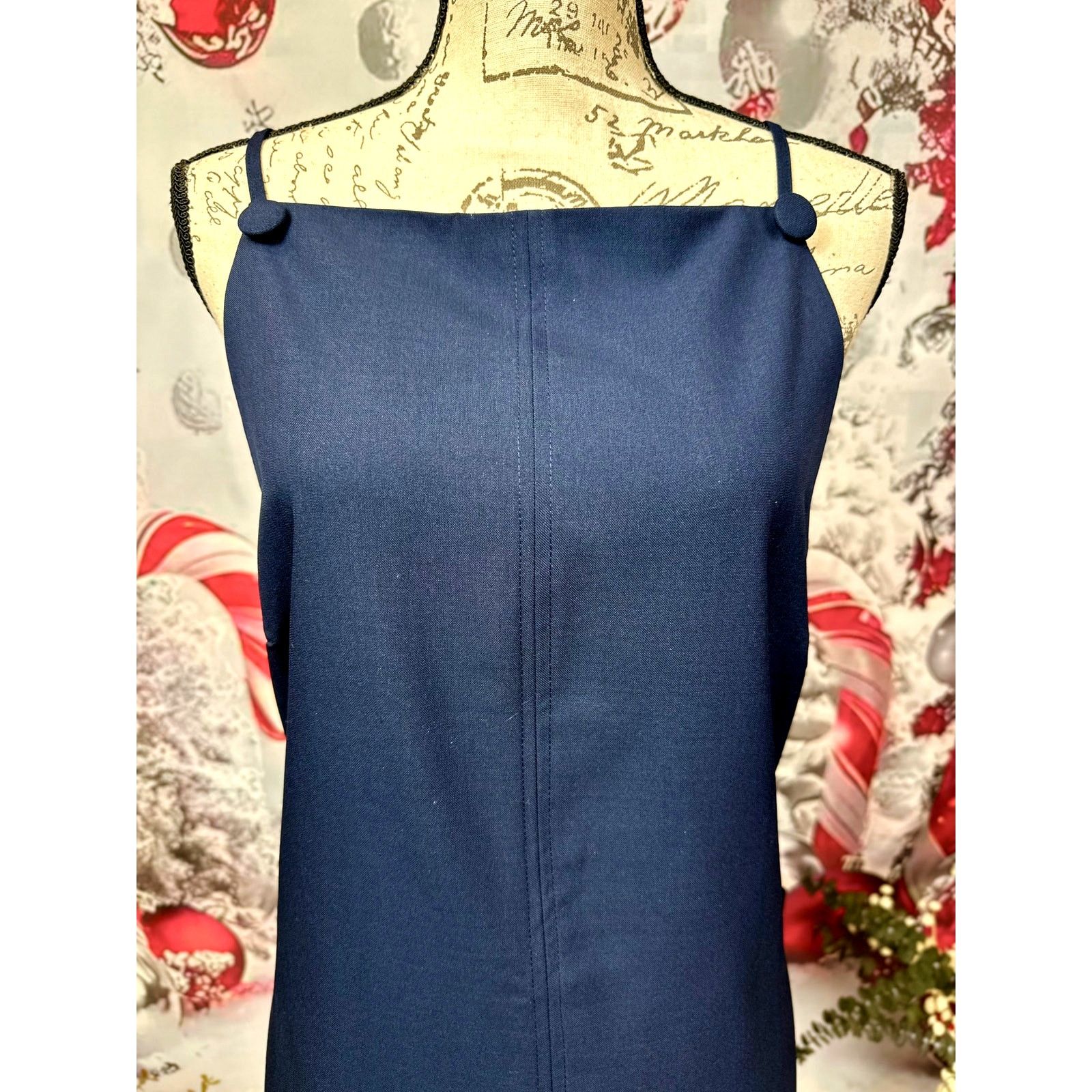 Other Lulu's Chic Ease Sleeveless Apron Mini Dress Navy Blue XL Size XL / US 12-14 / IT 48-50 - 13 Thumbnail