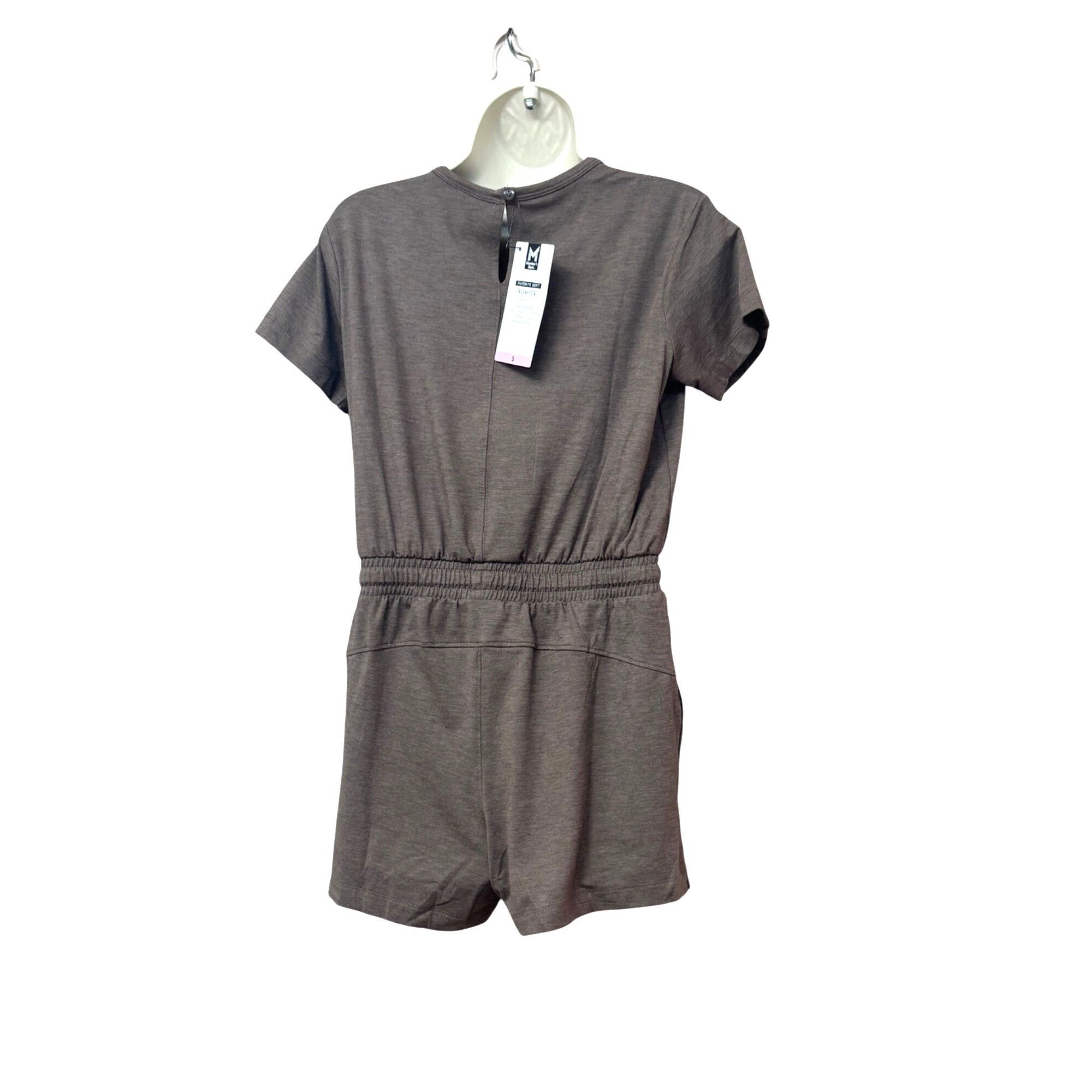 Other Member's Mark Women's Favorite Soft T-shirt Romper, Brown, Size S / US 4 / IT 40 - 8 Thumbnail