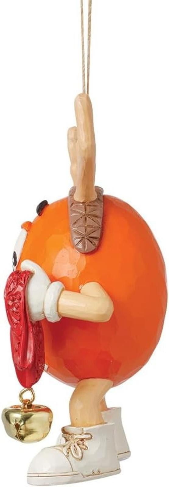Designer M&M's Orange Character Dressed as Reindeer Hanging Ornament Size ONE SIZE - 5 Thumbnail