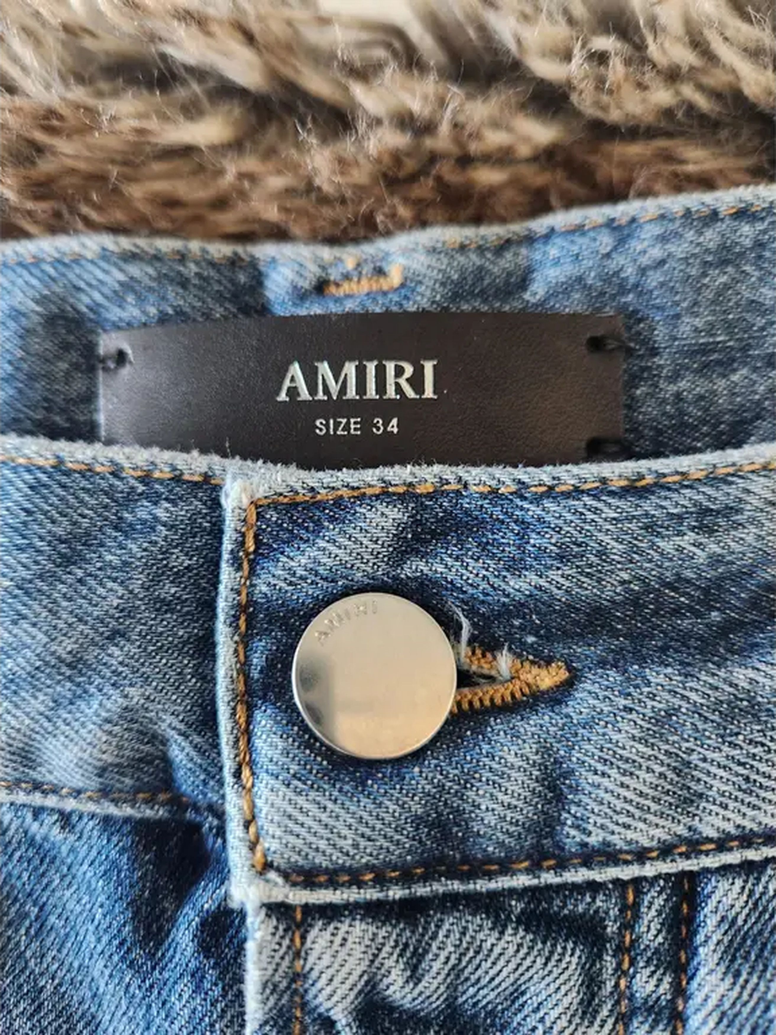 Amiri Amiri Straight Jeans Size US 34 / EU 50 - 4 Thumbnail