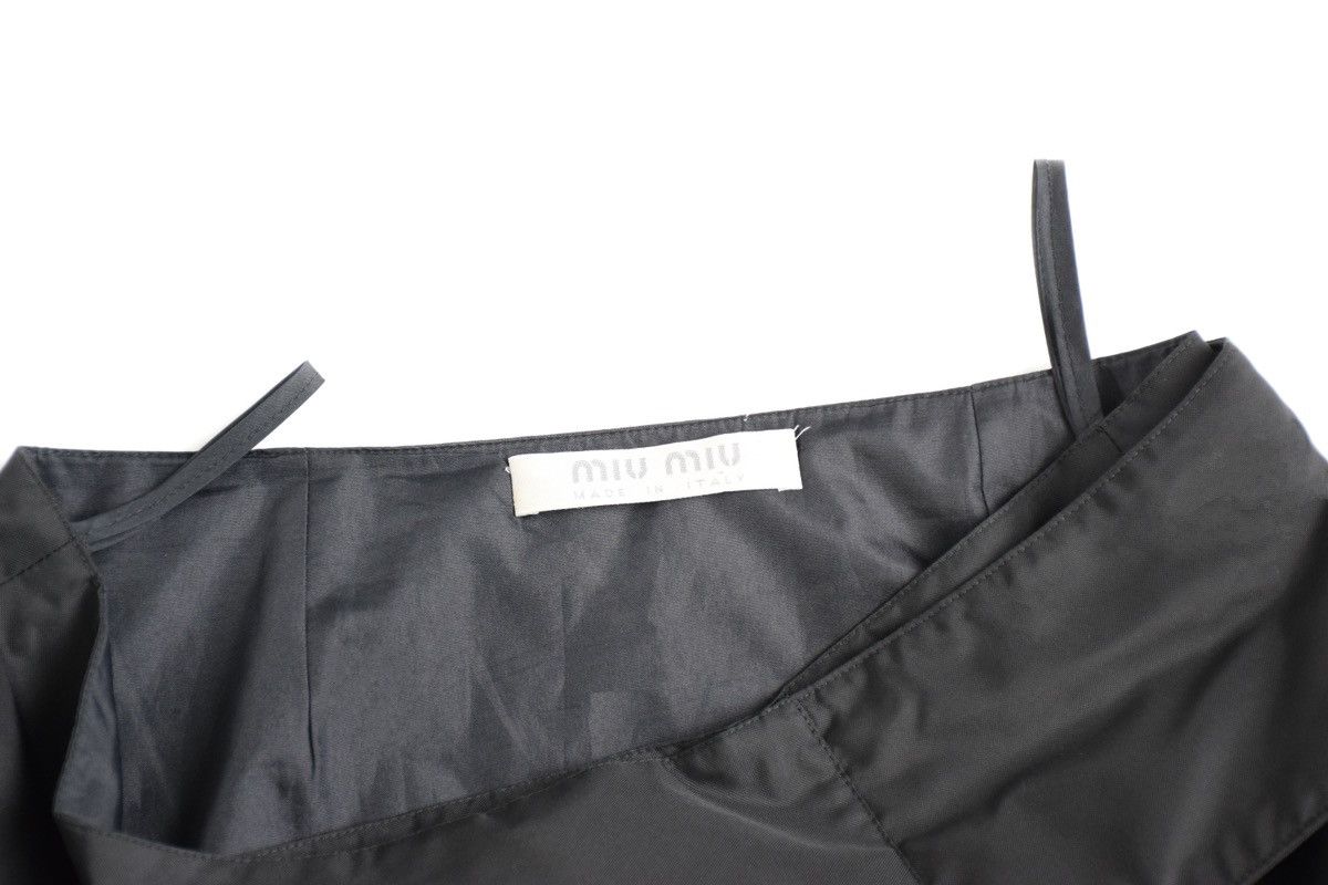 Miu Miu Miu Miu S/S1999 Padded Polyester Skirt with Hidden Pockets Size 30" / US 8 / IT 44 - 5 Thumbnail