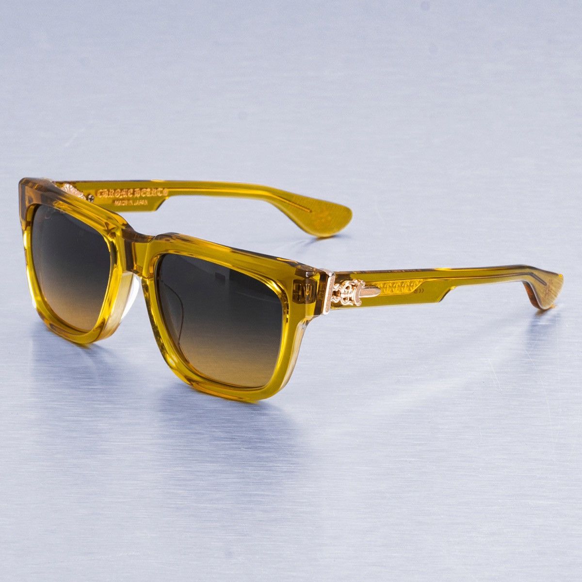 Chrome Hearts CHROME HEARTS BOX-OFFICER MALT SUNGLASSES Size ONE SIZE - 2 Thumbnail