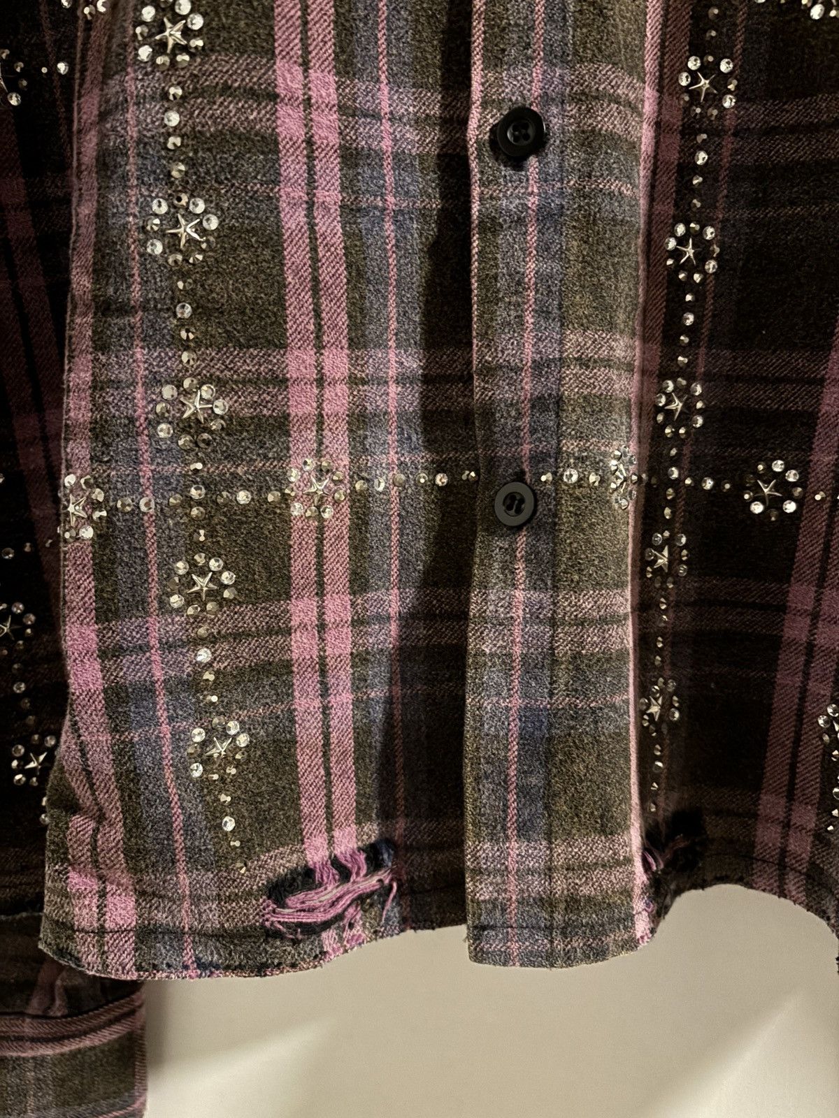 Vale Vale Forever Purple Rain Flannel Size US L / EU 52-54 / 3 - 4 Thumbnail