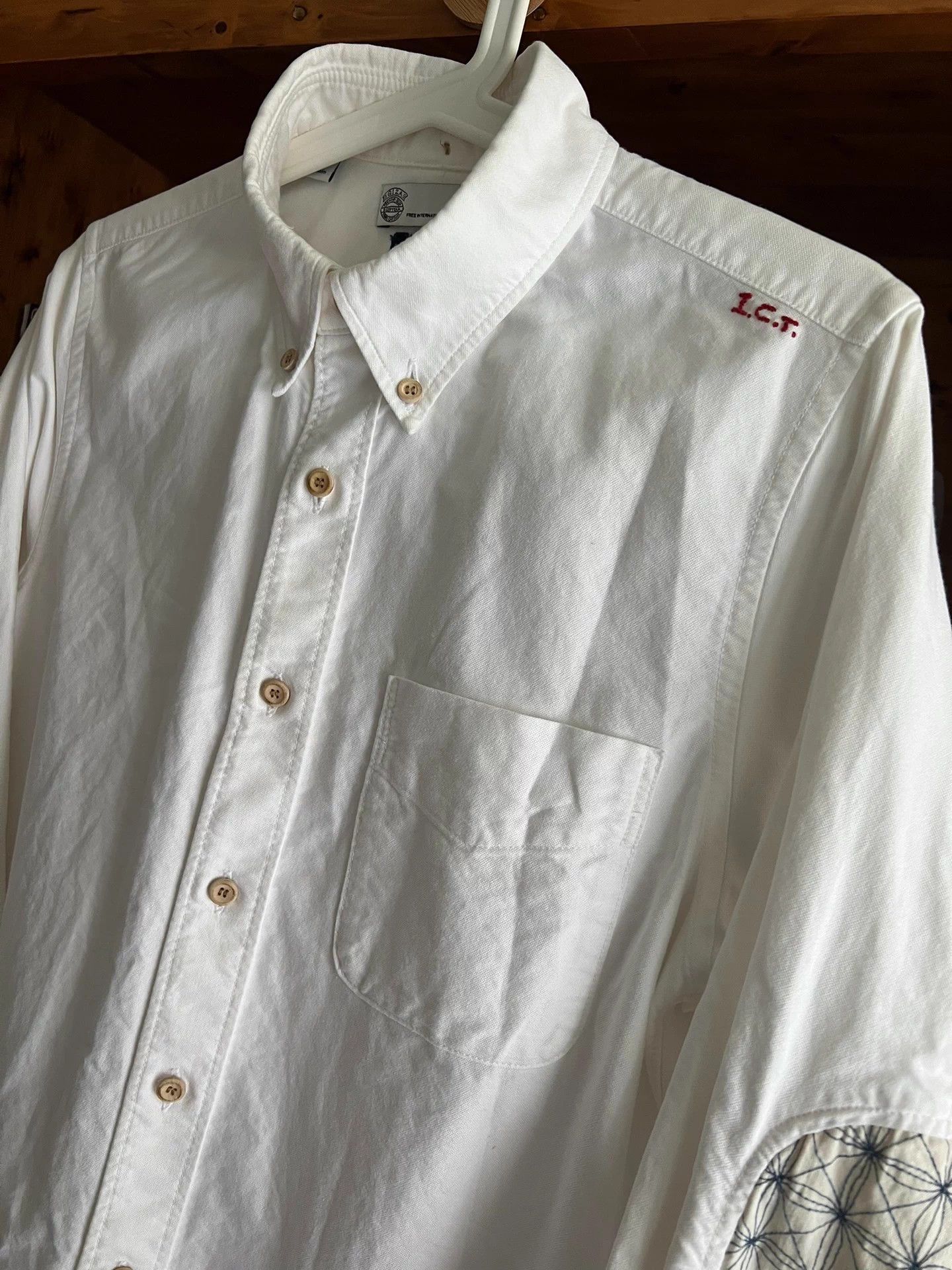 Visvim visvim ict 2016 lim wood btn emb drop sleeve shirt Size US S / EU 44-46 / 1 - 4 Thumbnail