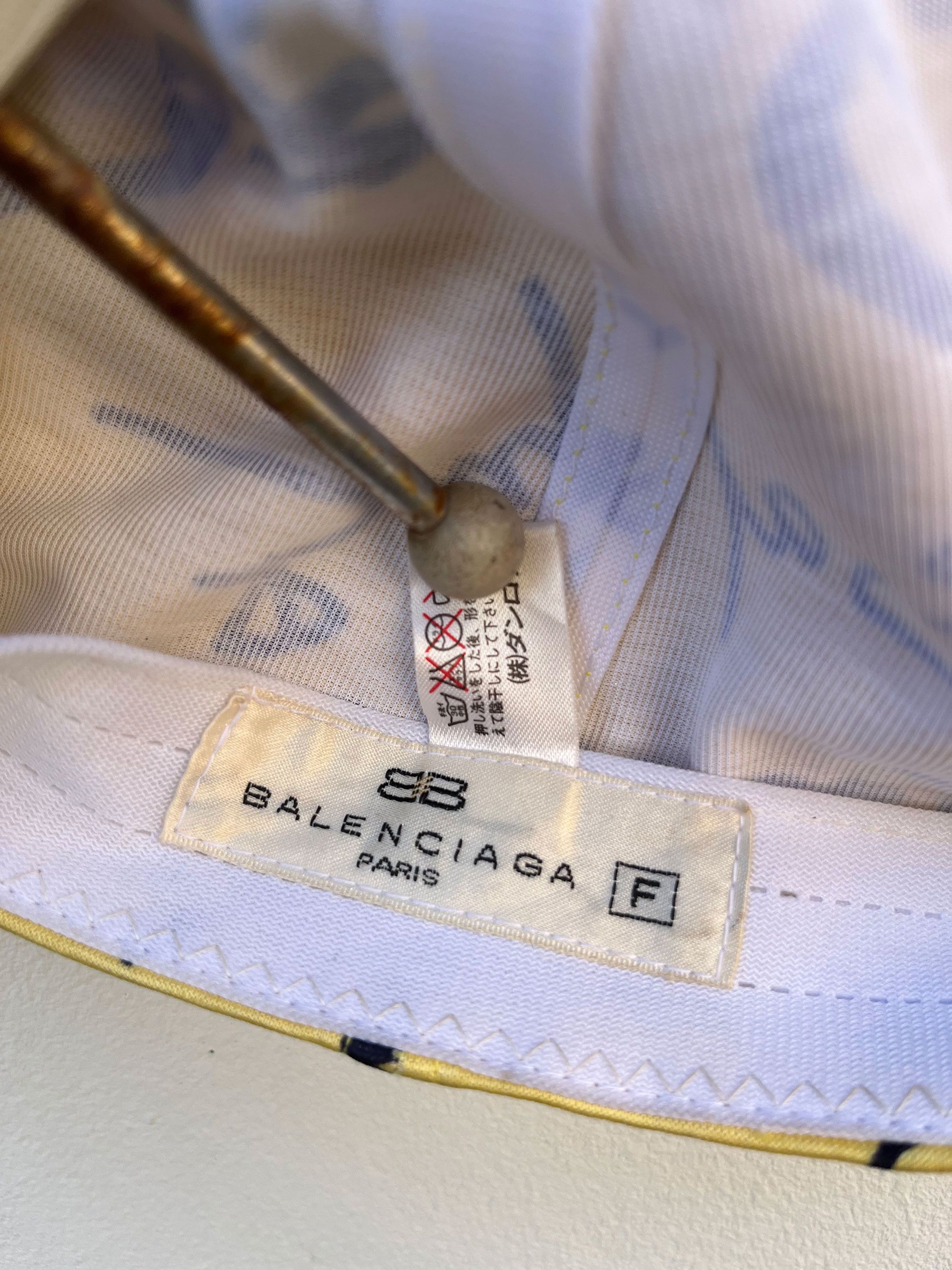 Balenciaga Vintage Balenciaga Signature Fitted Hat Size ONE SIZE - 6 Thumbnail