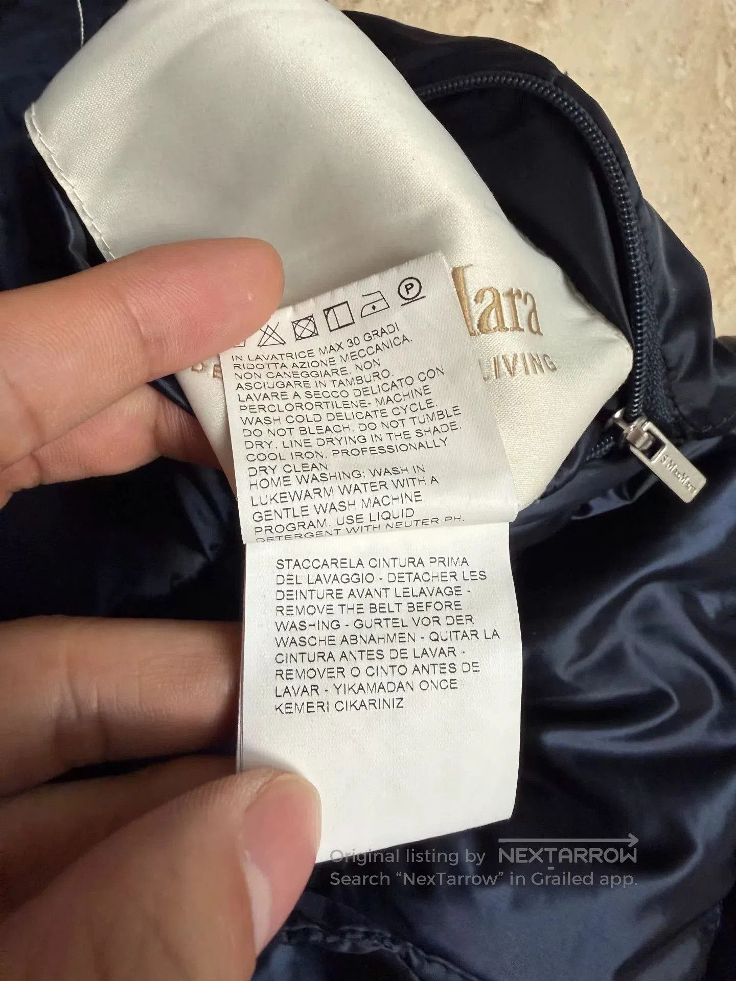 Other S MaxMara Black Long Down Jacket. Size US S / EU 44-46 / 1 - 5 Thumbnail