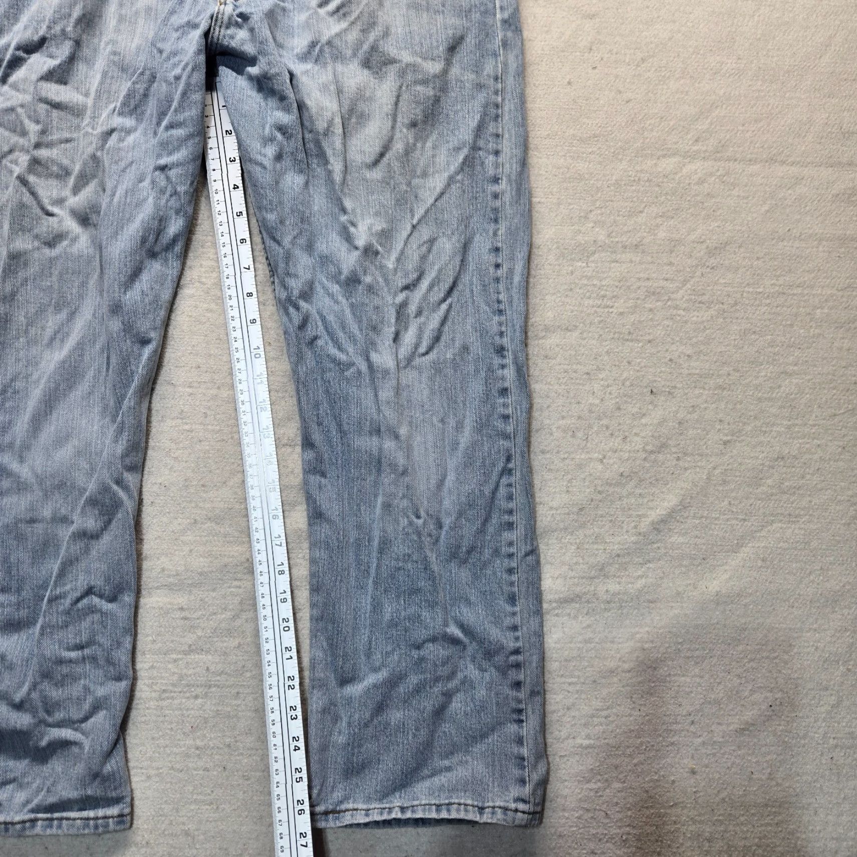 Wrangler VINTAGE Wrangler Men's Jeans Pants Straight Leg Size 38 x 29 Blue Denim 90s Casual Size US 38 / EU 54 - 6 Thumbnail