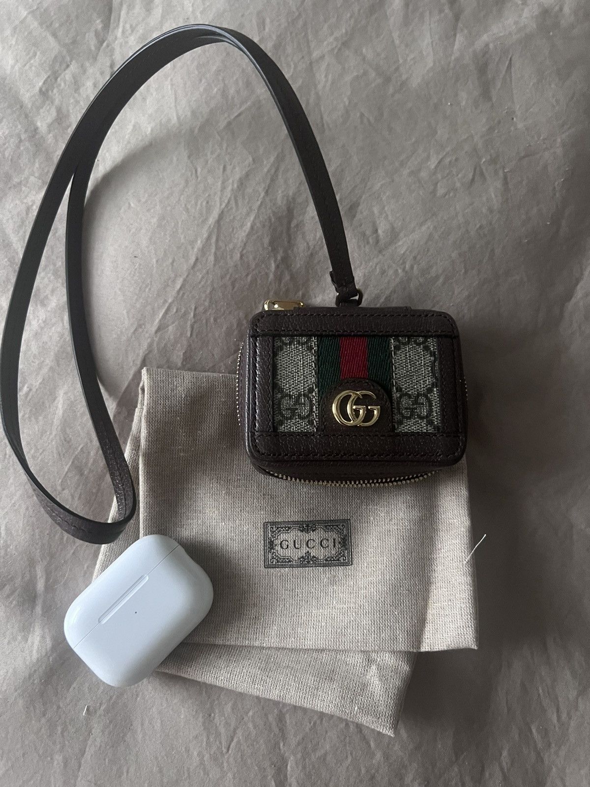 Gucci Gucci AirPod case/lanyard Size ONE SIZE - 1 Thumbnail