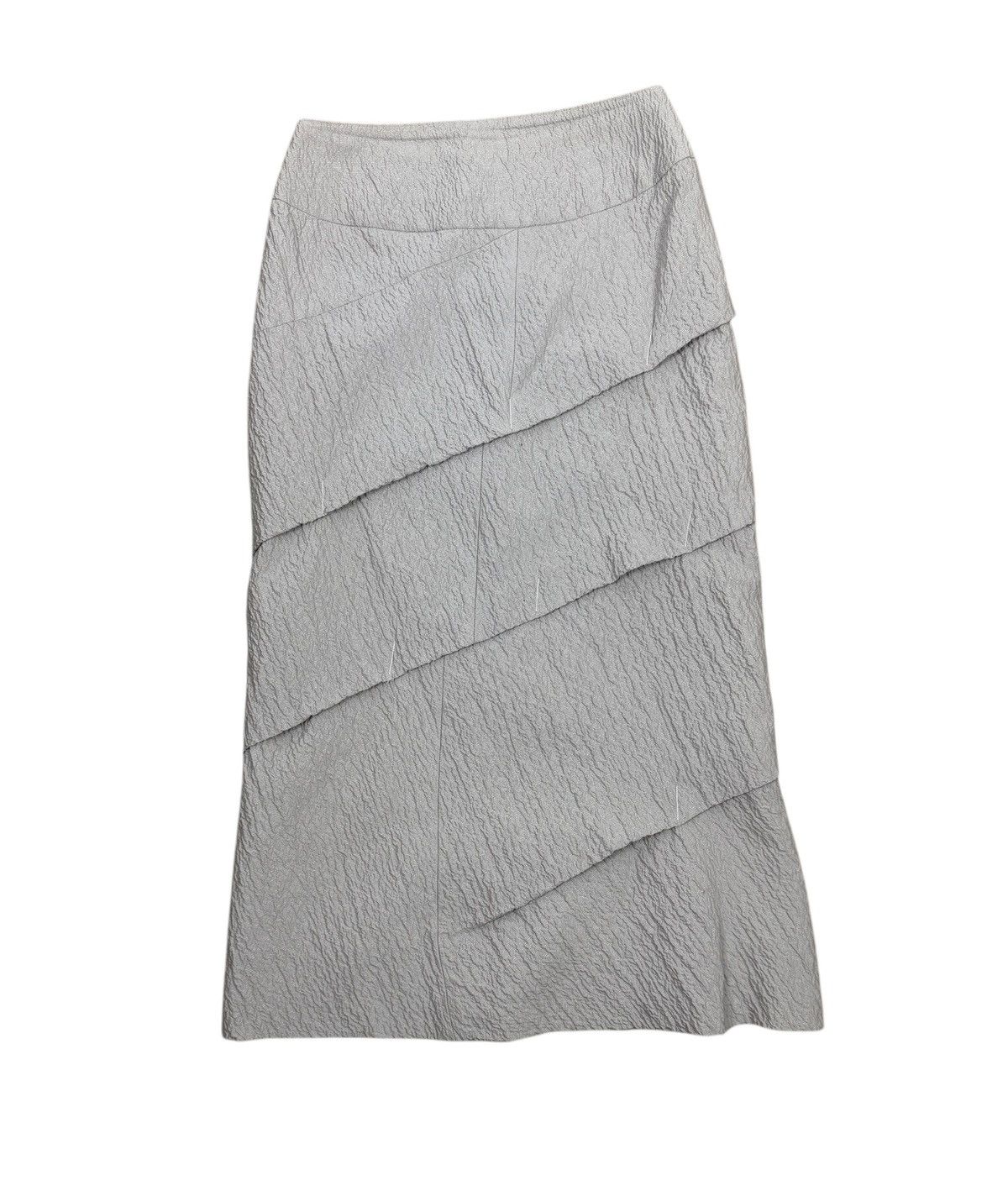 Designer Sonja Marohn Avant Garde Long Maxi Skirt Structured Size 26" / US 2 / IT 38 - 8 Thumbnail