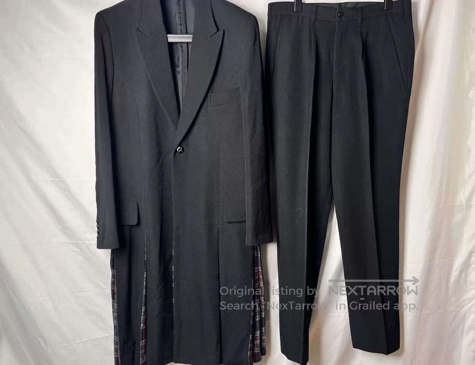 Yohji Yamamoto Yohji Yamamoto Checkered Suit Set. Size US L / EU 52-54 / 3 - 3 Thumbnail