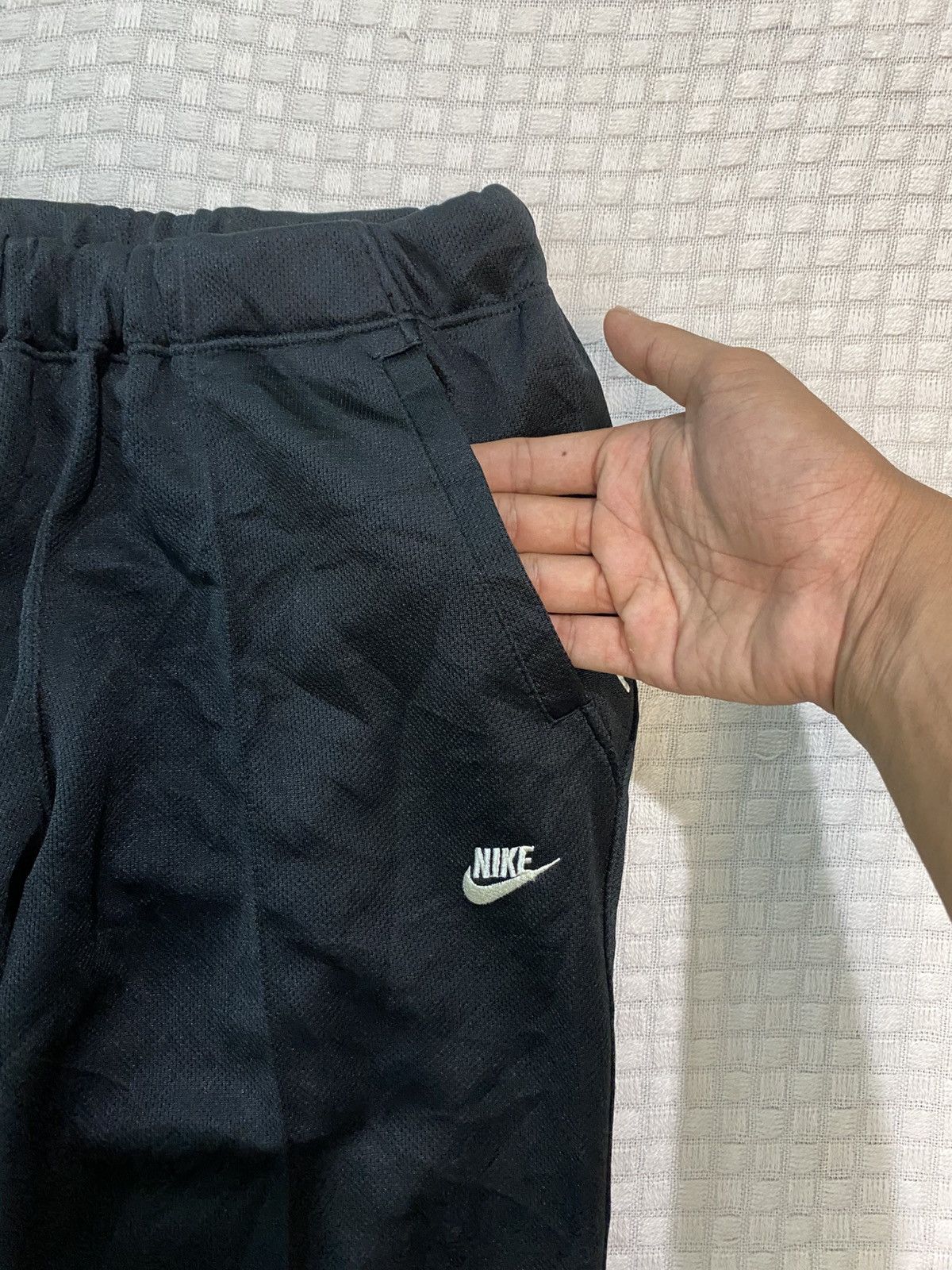 Comme des Garcons × Nike 💥Vintage Nike 90S LONG TRACK PANTS Y2K Size US 36 / EU 52 - 4 Thumbnail