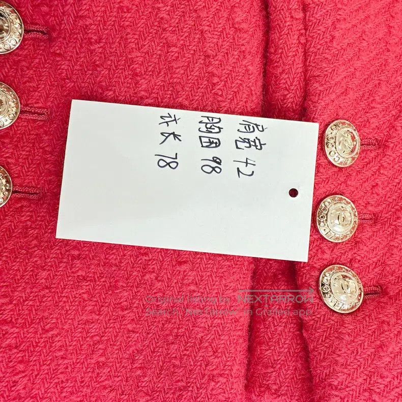 Chanel Chanel Equestrian series raspberry pink wool soft tweed do Size XS / US 0-2 / IT 36-38 - 5 Thumbnail
