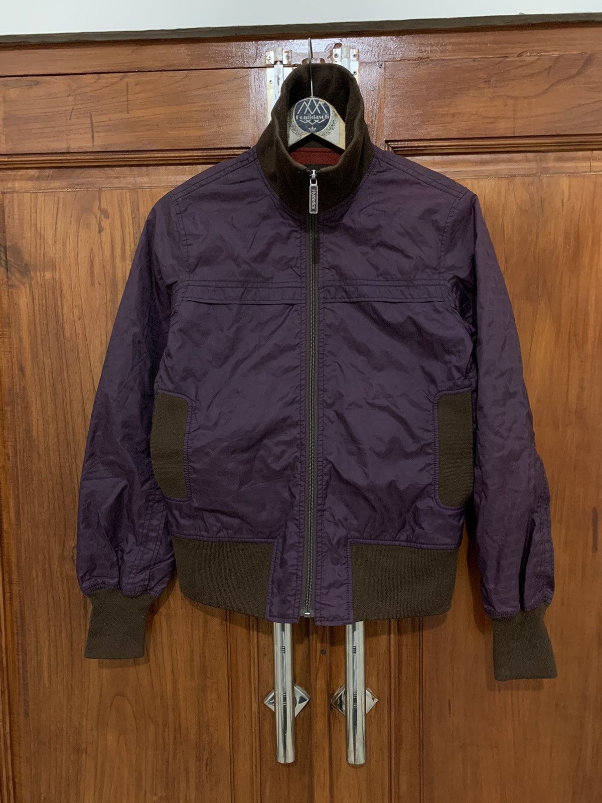 Hysteric Glamour × Japanese Brand Hysteric glamour full logo nylon jacket hisgura Size S / US 4 / IT 40 - 1 Thumbnail