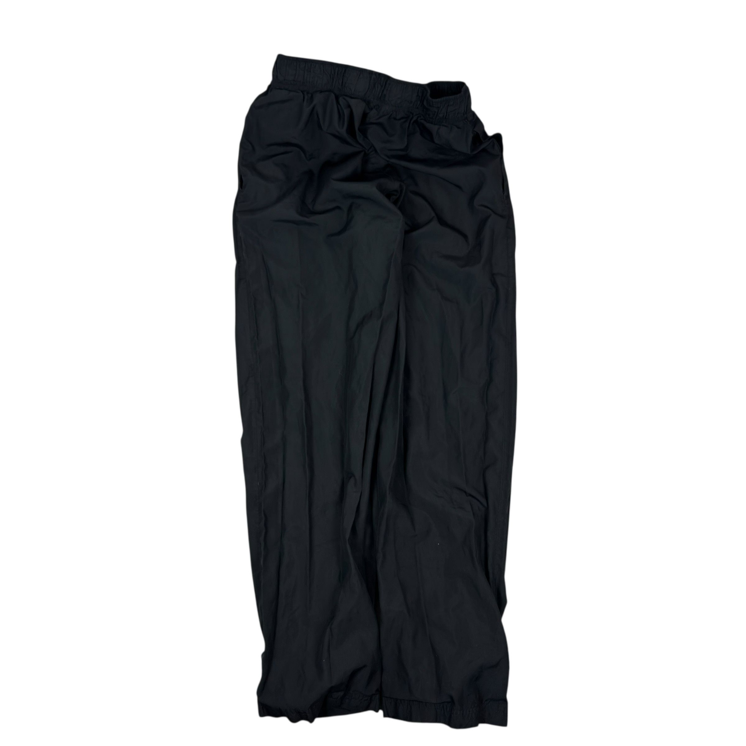 Nike × Vintage Nike Women Black Swoosh Straight Leg Mesh Lined Track Pant S Size 30" / US 8 / IT 44 - 7 Thumbnail