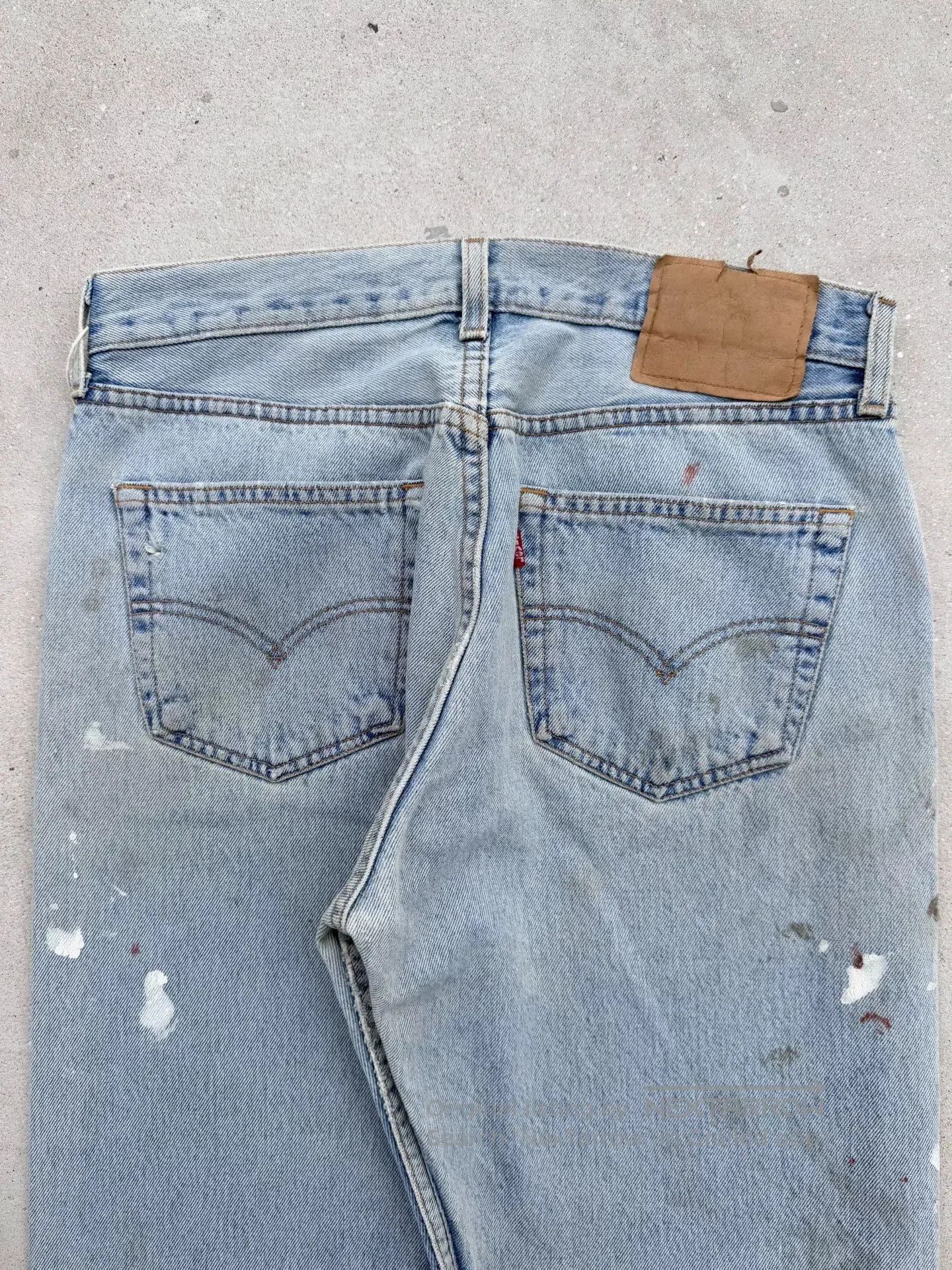 Vintage Vintage 00s Levi's 501 Straight Jeans. Size 31" - 8 Thumbnail