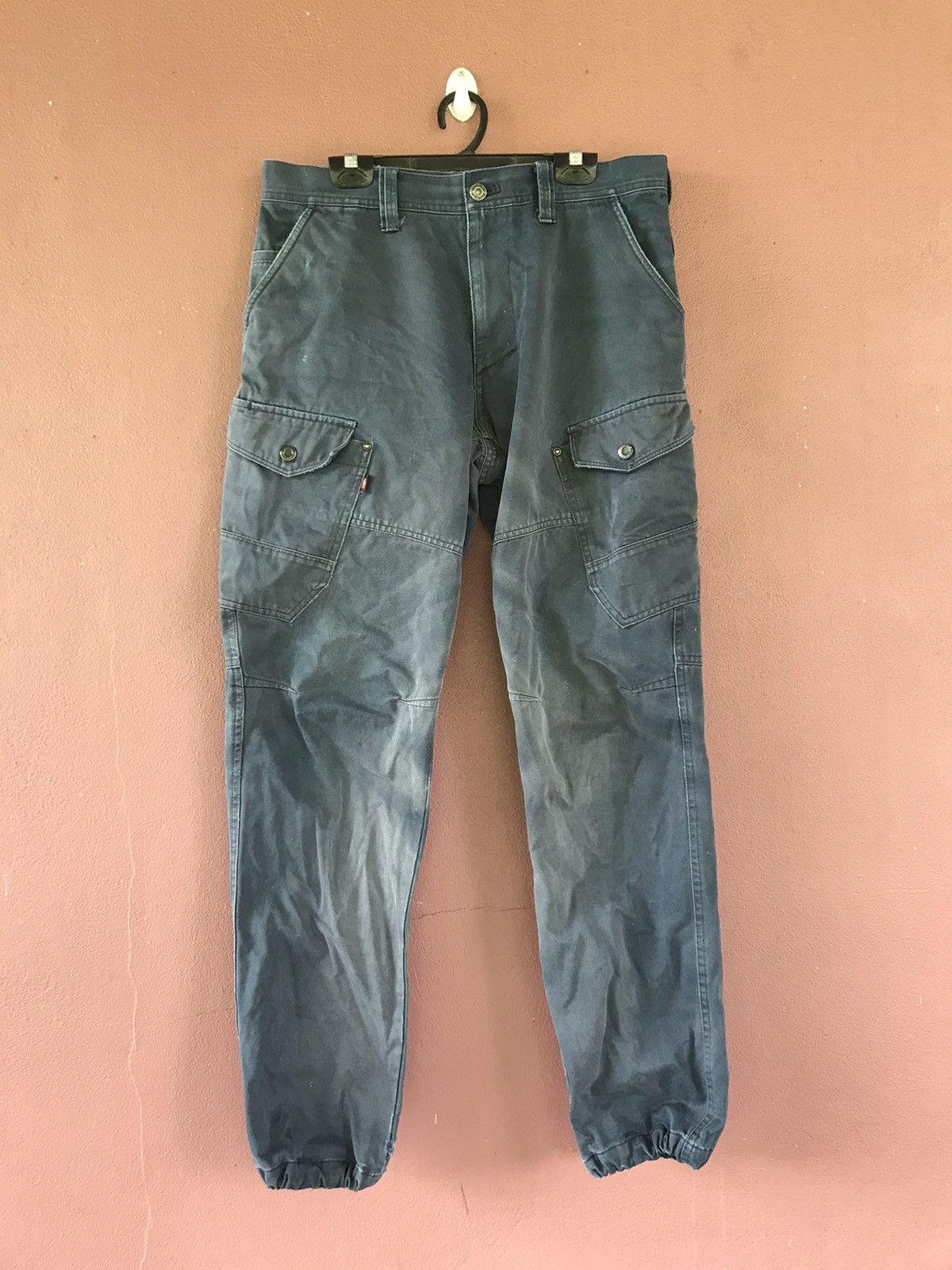 Japanese Brand Burtle Workwear Cargo Pants Size US 32 / EU 48 - 1 Thumbnail