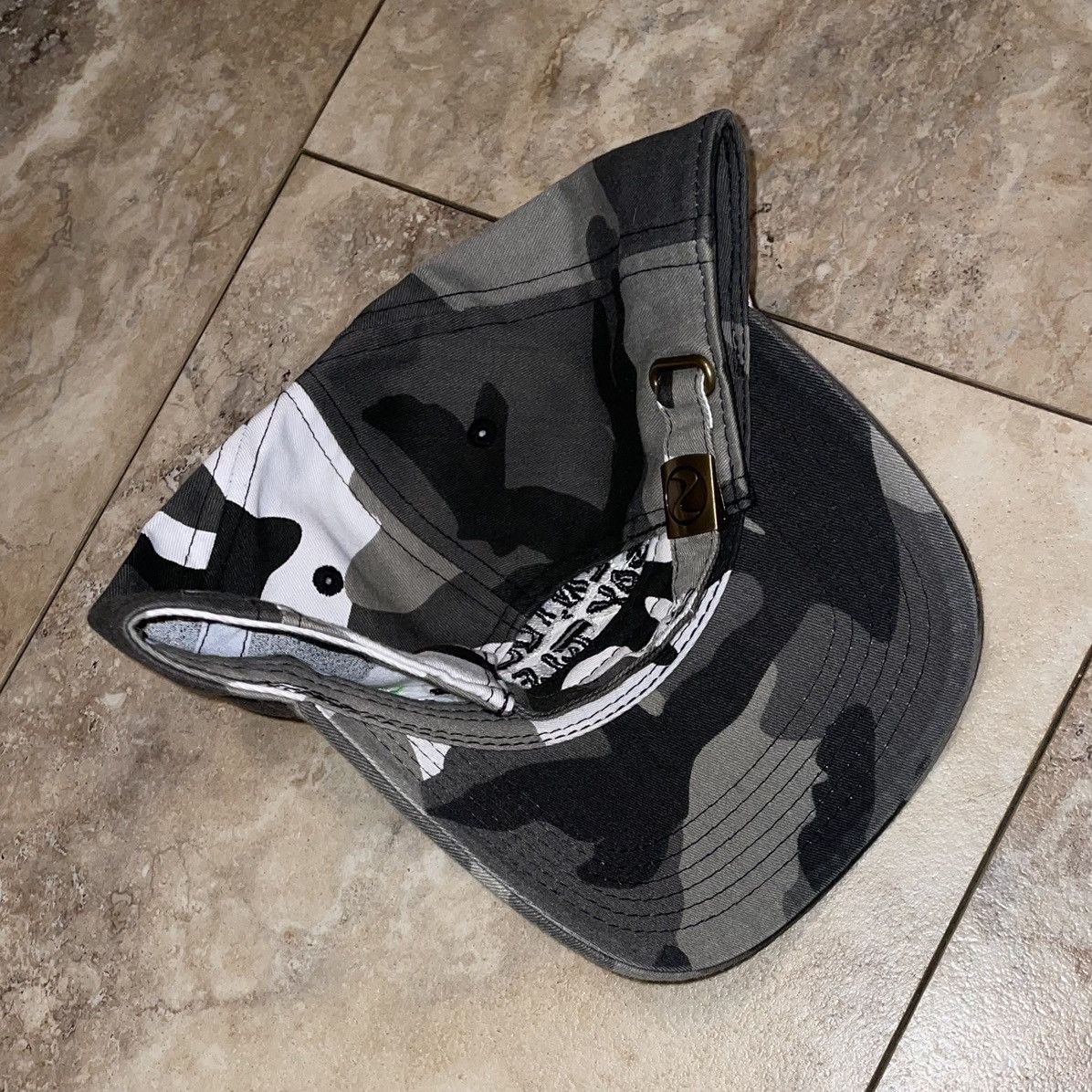 Kentucky Boy Tyler Kentucky Boy Tyler After Party Grey Camo Hat OS Strapback Size ONE SIZE - 2 Thumbnail