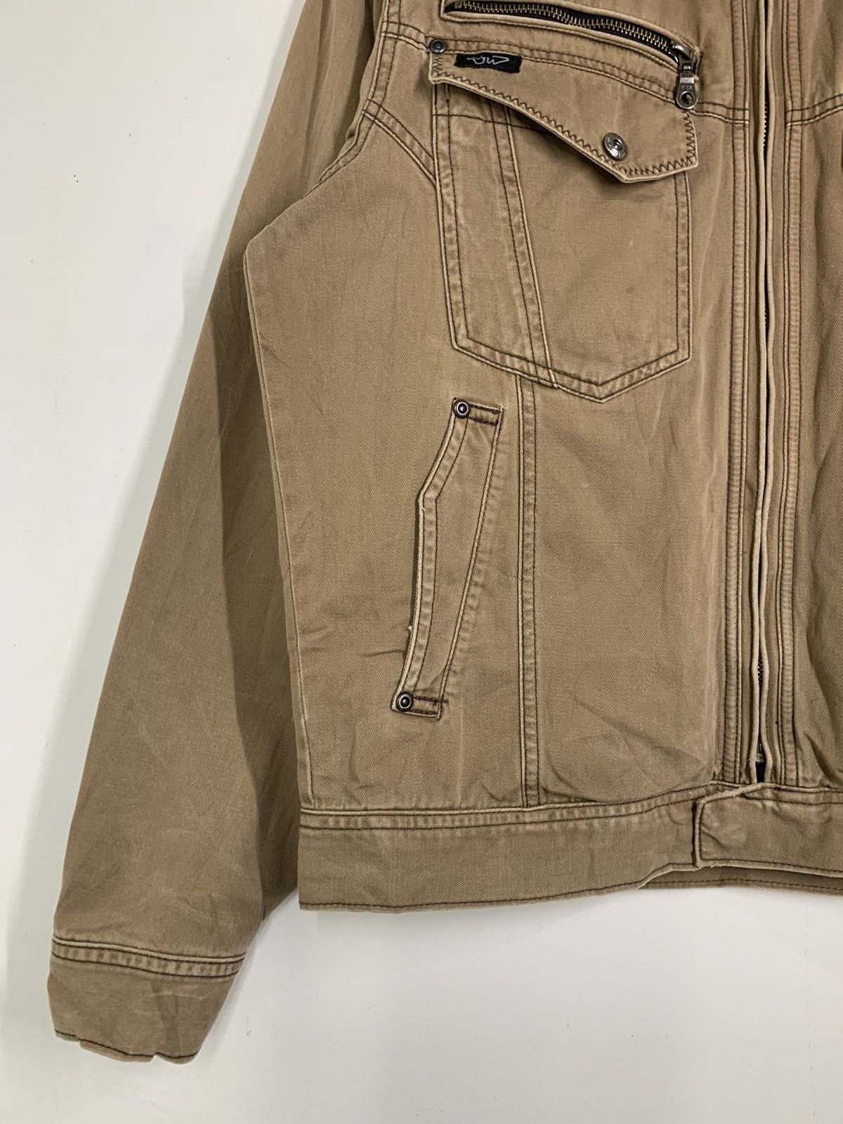 Japanese Brand × Vintage Vintage Gin Washi Workwear Jacket Size US L / EU 52-54 / 3 - 6 Thumbnail