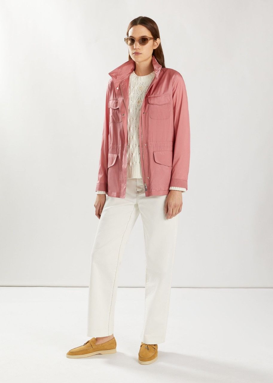 Loro Piana o1srvl11e0424 Jacket in Pink Size S / US 4 / IT 40 - 3 Thumbnail