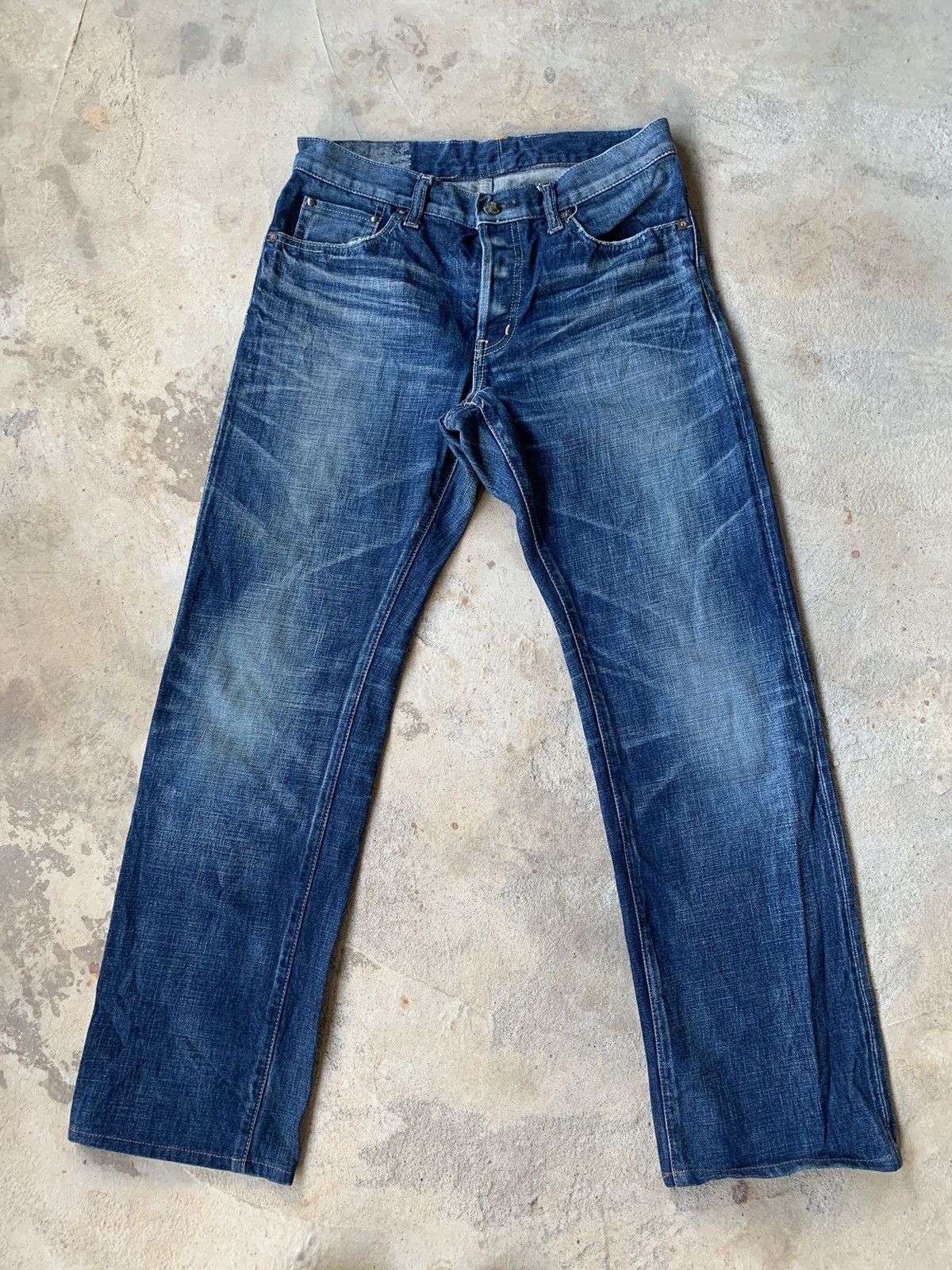 Edition Japan × If Six Was Nine × Japanese Brand Edition Japan Mud wash Selvedge Distressed Denim Size US 30 / EU 46 - 1 Thumbnail