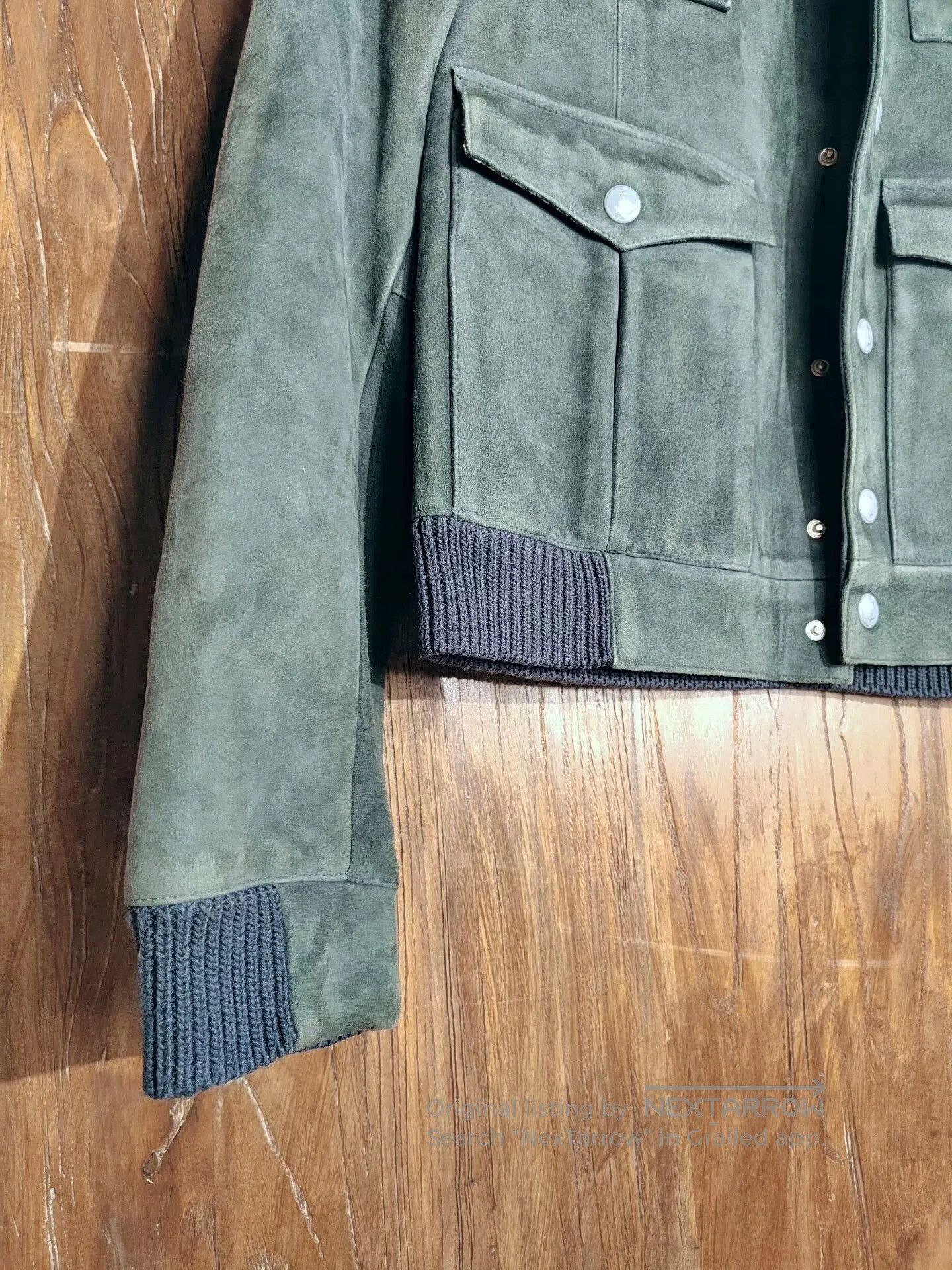 Thom Browne Thom Browne Suede Hunting Jacket. Size US XS / EU 42 / 0 - 2 Thumbnail