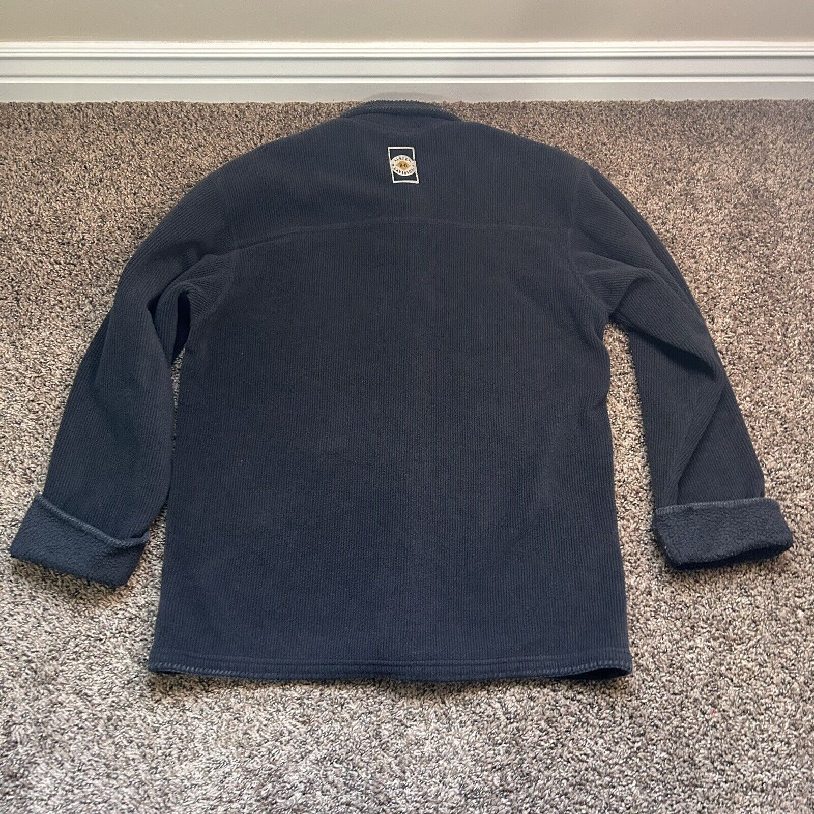 Harley Davidson Harley Davidson Black Button Up Jacket Size XL / US 12-14 / IT 48-50 - 11 Thumbnail