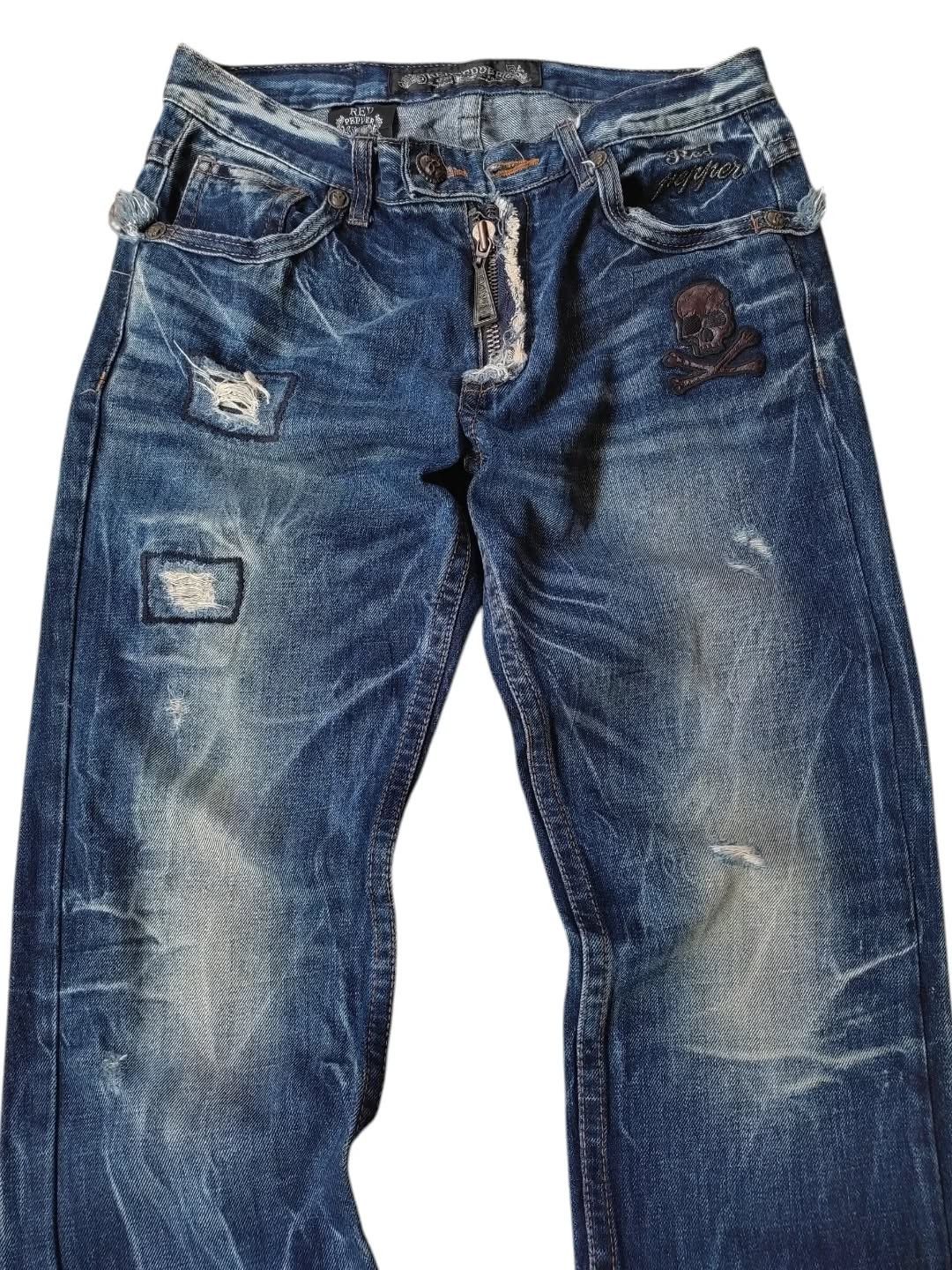 Japanese Brand Redpepper vintage denim Size US 35 - 2 Thumbnail