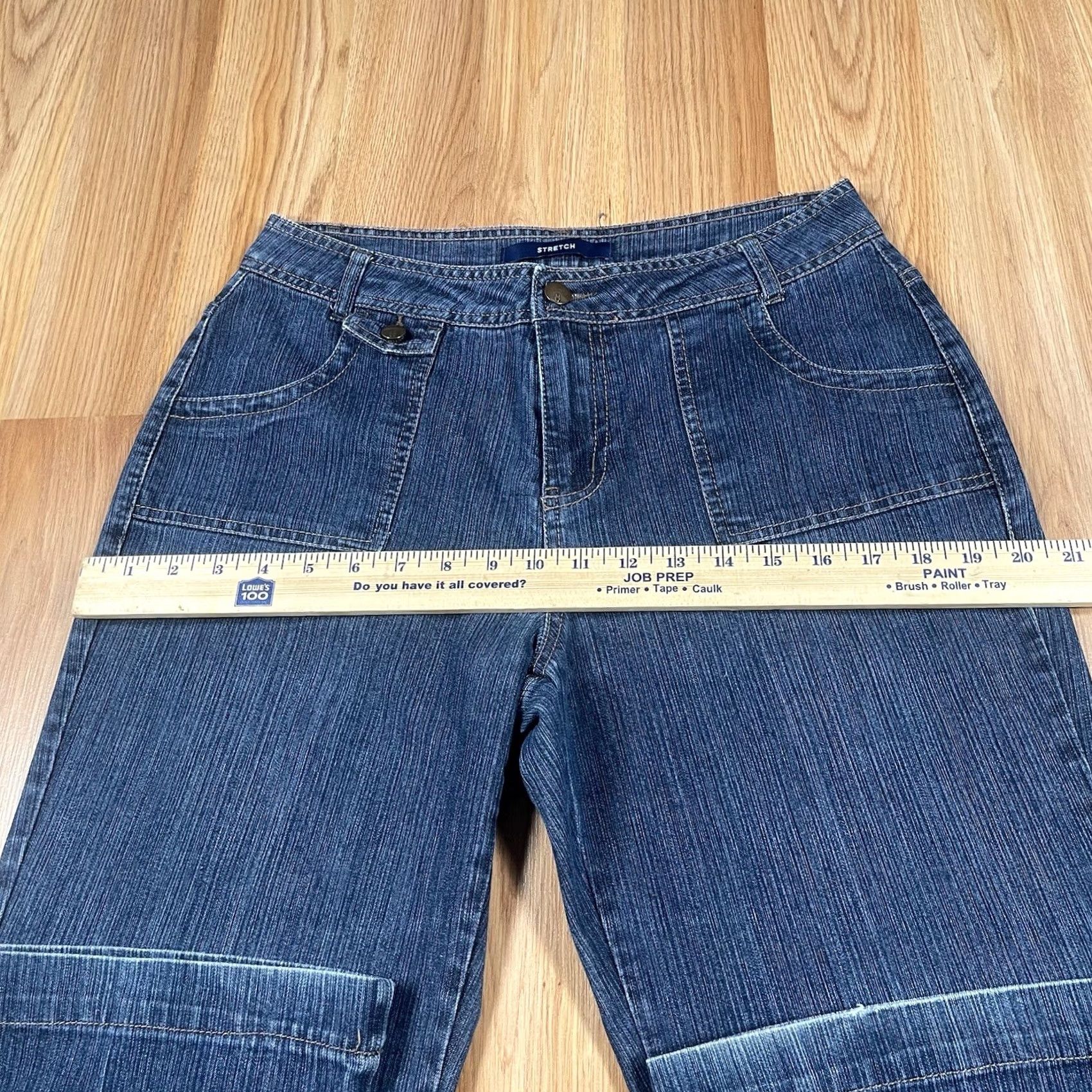 Bill Blass Bill Blass Jeans Womens 8 Bootcut High Rise Blue Denim Pants CottonBlend Size 30" / US 8 / IT 44 - 5 Thumbnail