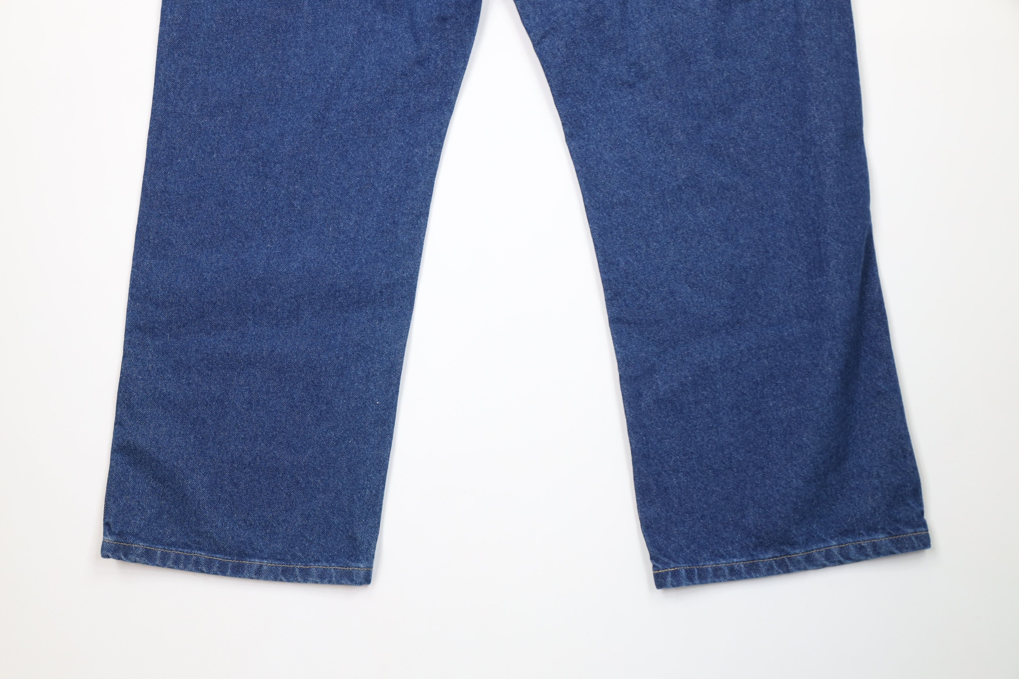 Dickies Deadstock Vintage Y2K Dickies Wide Leg Dungaree Jeans Blue Size US 42 / EU 58 - 10 Thumbnail