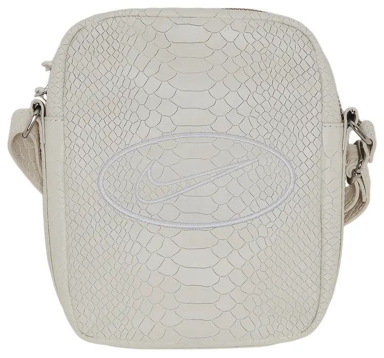 Nike × Supreme Supreme x Nike Leather Shoulder Bag Snakeskin White SS25 Size ONE SIZE - 3 Thumbnail