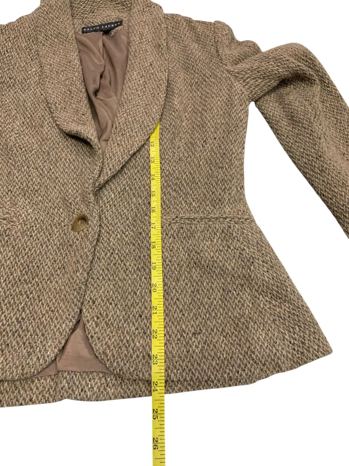 Ralph Lauren Rare Ralph Lauren One Button Wool Jacket Made in USA Size S / US 4 / IT 40 - 9 Thumbnail
