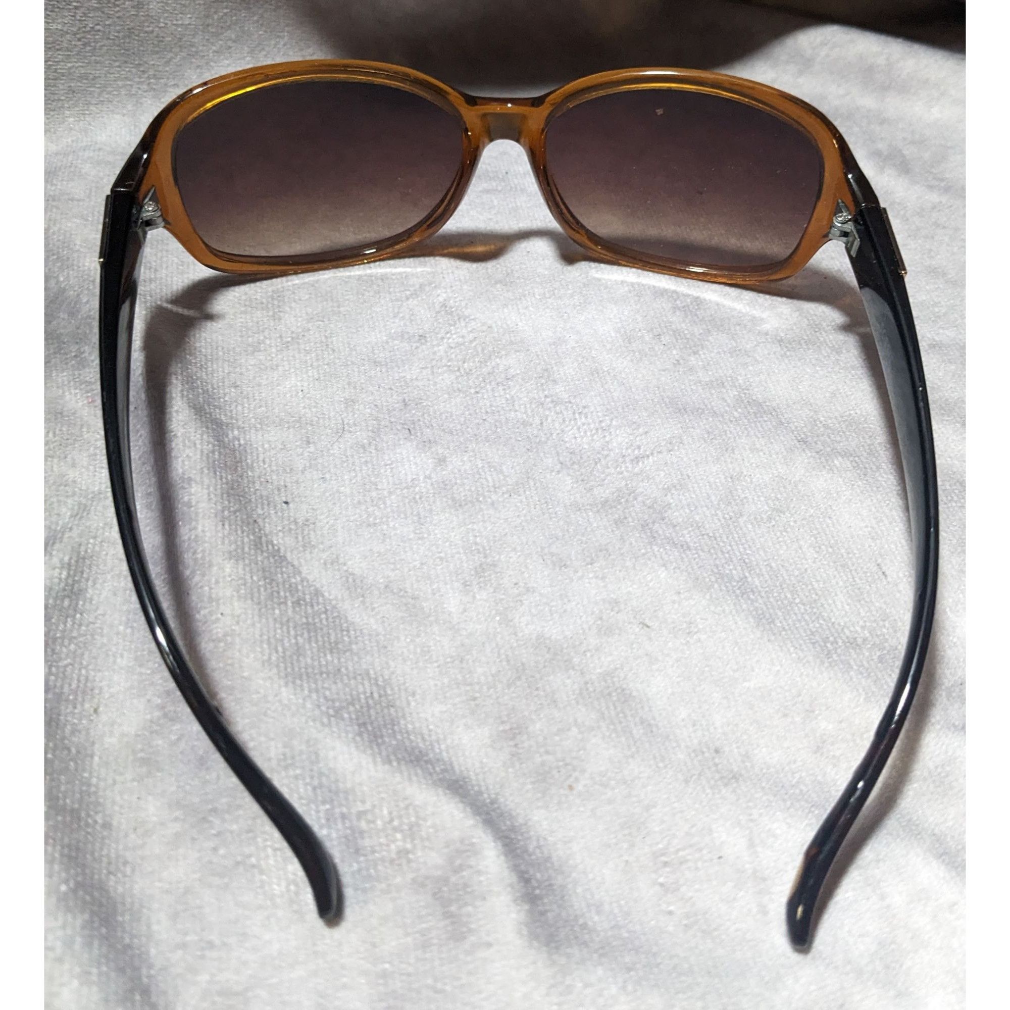 Fossil Fossil 90s Style Brown Retro Fashion Sunglasses Size ONE SIZE - 4 Thumbnail